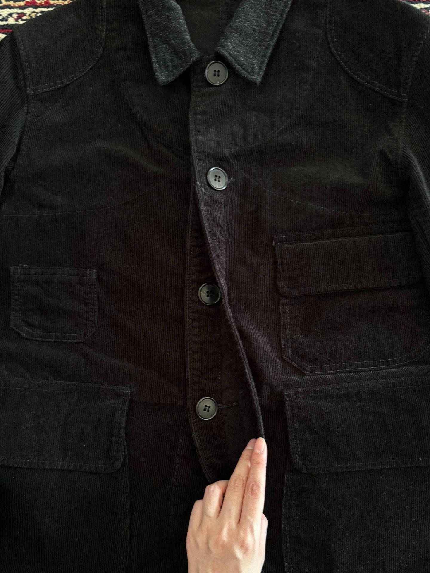 BLACK SIGN Black Sign Corduroy Hunting Jacket Size US M / EU 48-50 / 2 - 4 Thumbnail