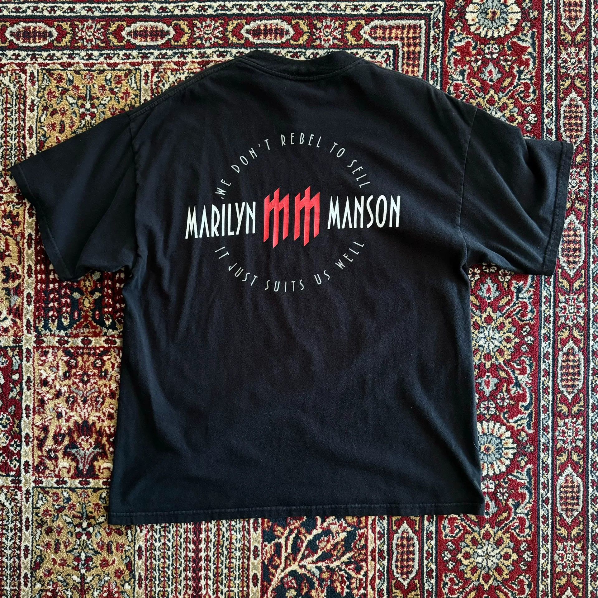 Marilyn Manson Marilyn Manson Vintage Tee Size US M / EU 48-50 / 2 - 4 Thumbnail