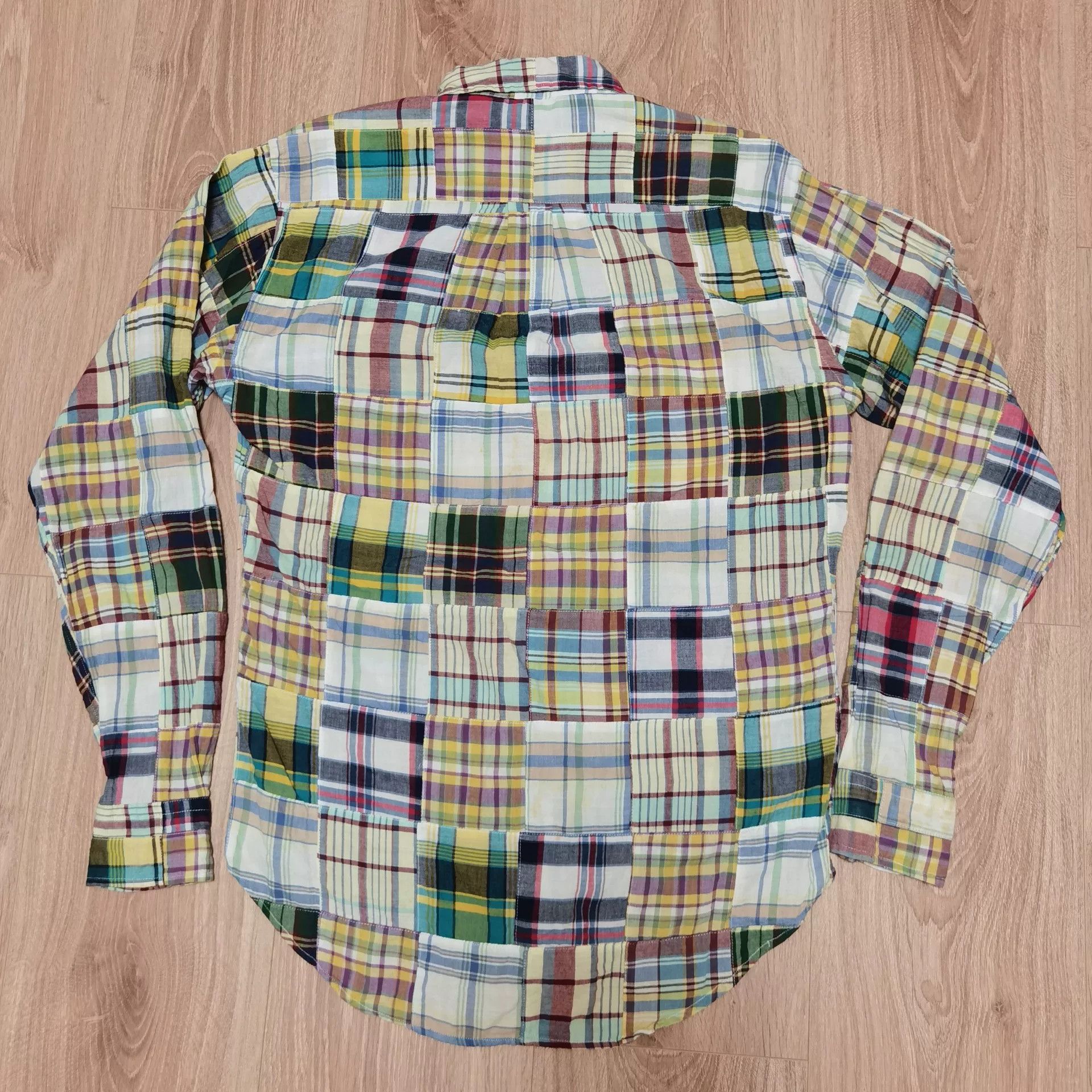 Polo Ralph Lauren Polo Ralph Lauren American Patchwork Shirt Size US M / EU 48-50 / 2 - 2 Thumbnail