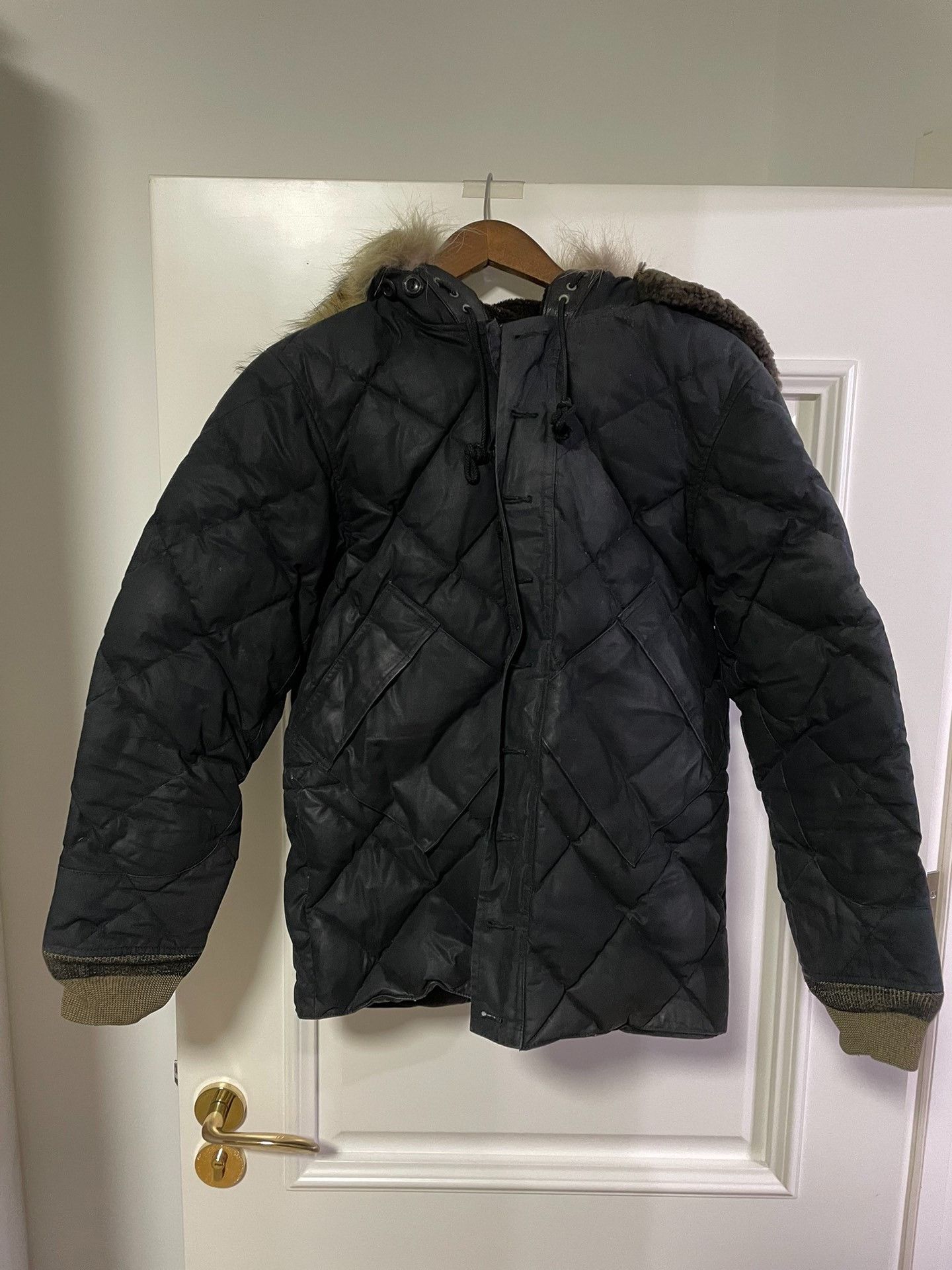Old Joe Old Joe Wolf Fur Down Jacket Size US M / EU 48-50 / 2 - 2 Thumbnail