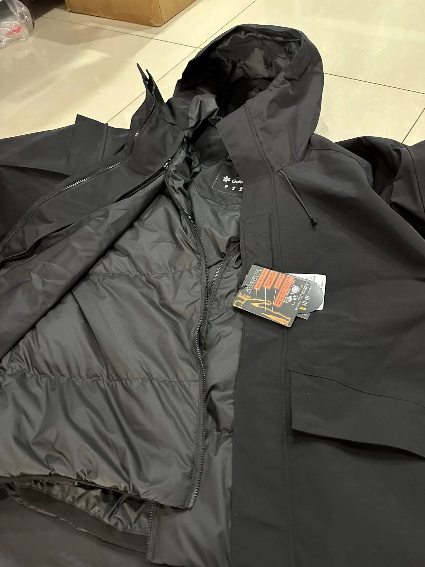 Goldwin GOLDWIN ONLY ARK Men's Hooded Jacket Size US M / EU 48-50 / 2 - 5 Thumbnail