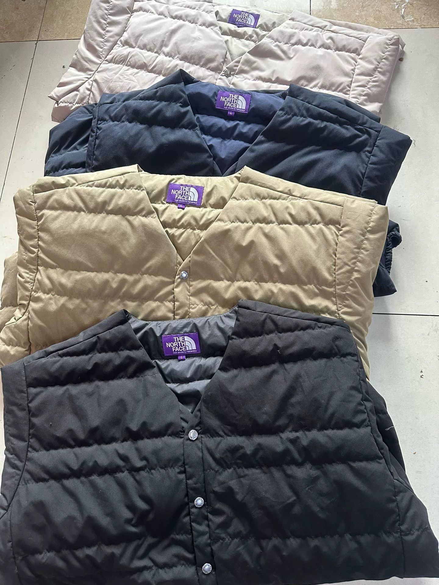 The North Face Purple Label The North Face V-Neck Down Cardigan Size US M / EU 48-50 / 2 - 2 Thumbnail