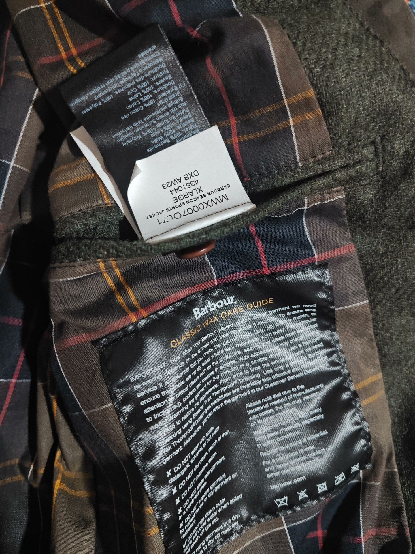 Barbour Barbour Beacon 007 Skyfall Waxed Jacket Size US XL / EU 56 / 4 - 6 Thumbnail