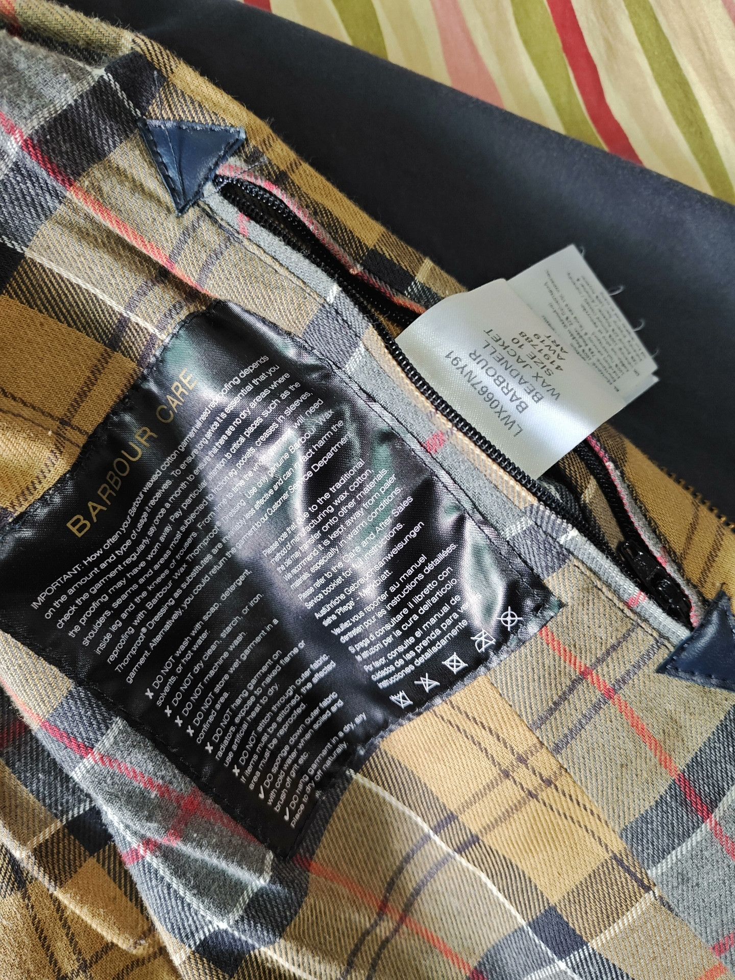 Barbour Barbour Beadnell Waxed Jacket Size M / US 6-8 / IT 42-44 - 5 Thumbnail