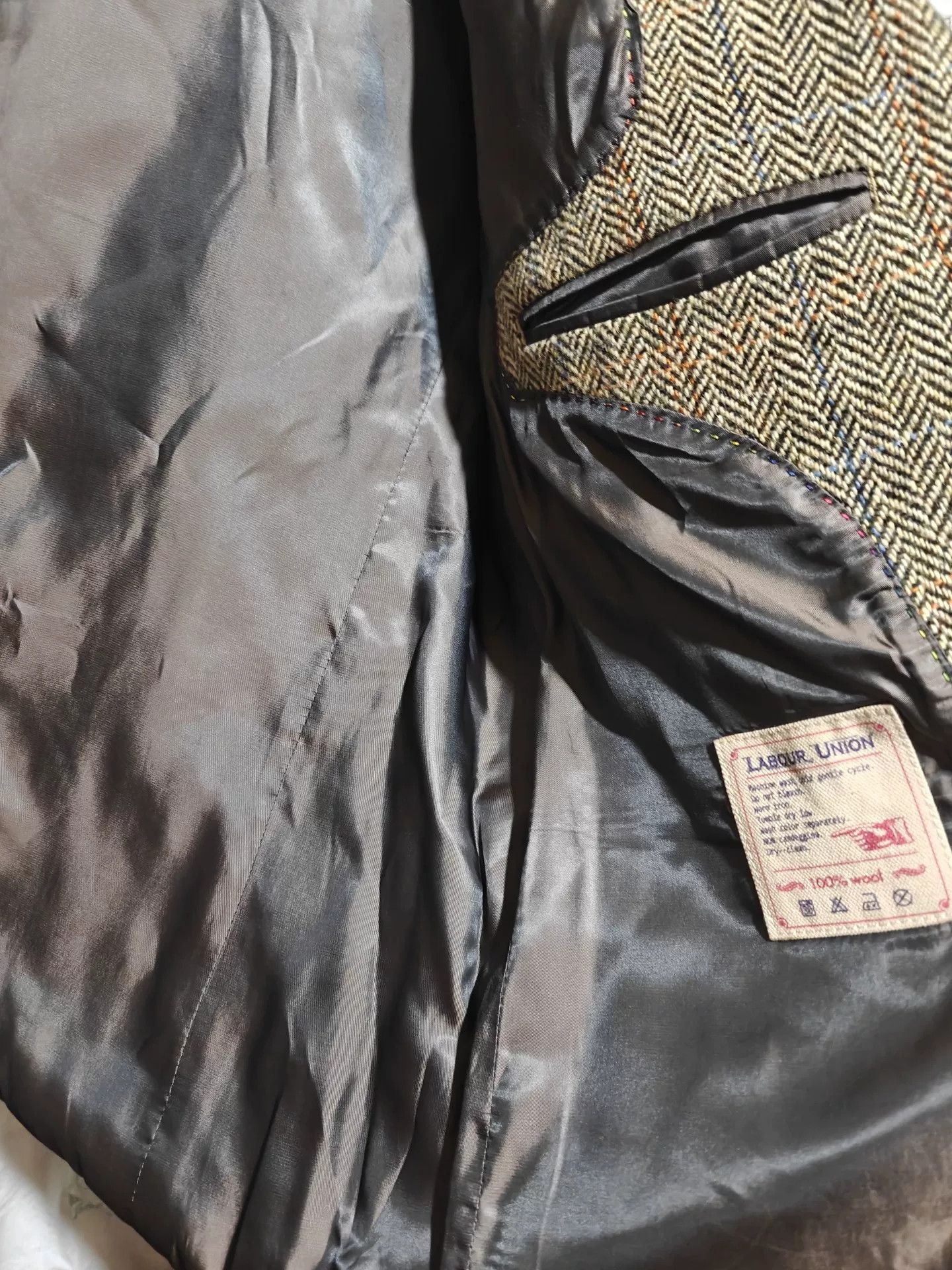 Vintage Labour Union Ivy Wool Tweed Vintage Jacket Size US S / EU 44-46 / 1 - 7 Thumbnail