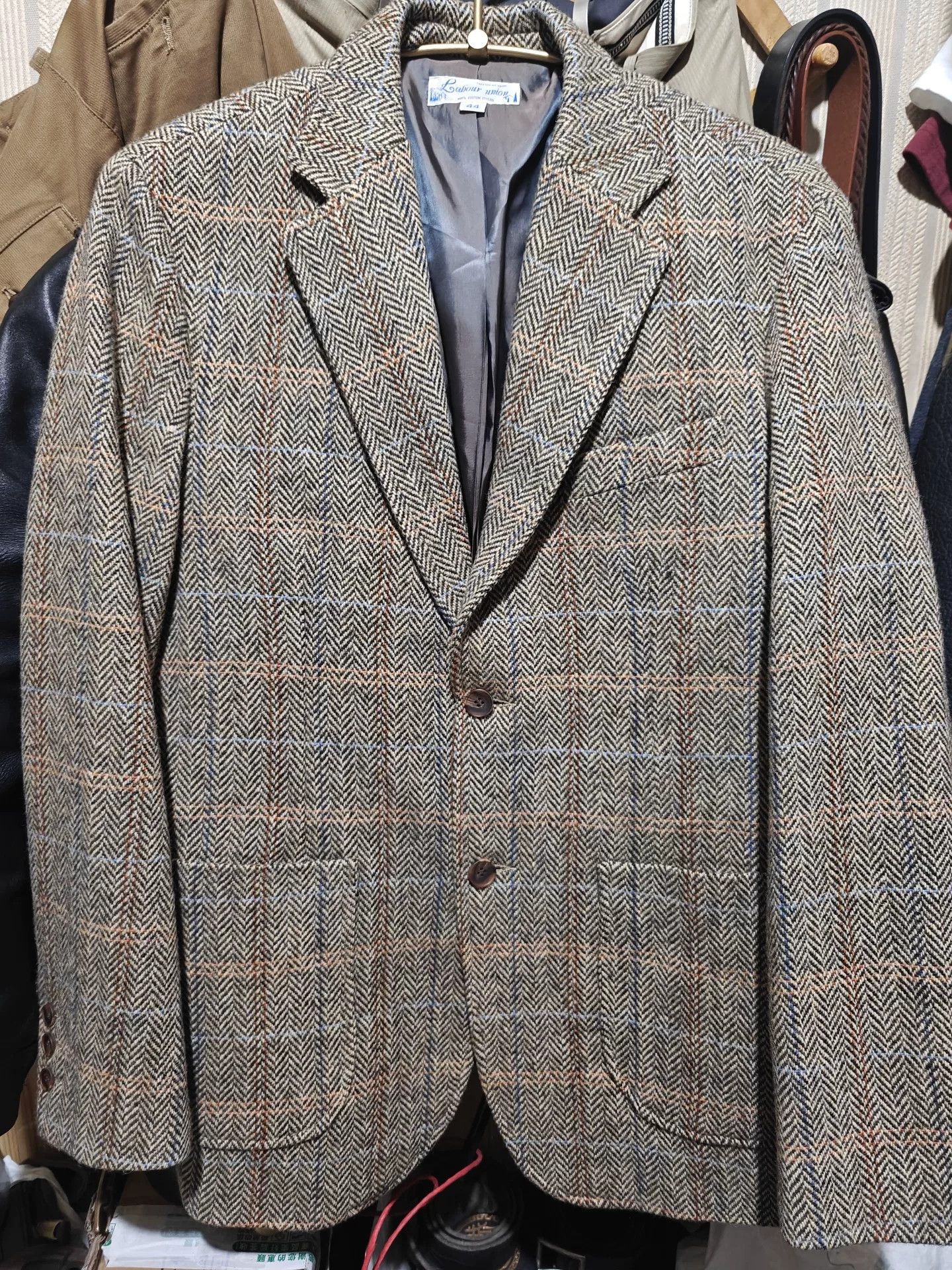 Vintage Labour Union Ivy Wool Tweed Vintage Jacket Size US S / EU 44-46 / 1 - 5 Thumbnail