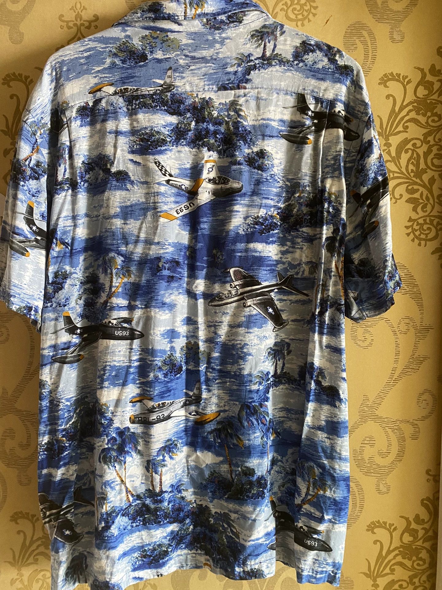 RRL Ralph Lauren RRL Hawaiian-Print Camp Shirt Size US XL / EU 56 / 4 - 7 Thumbnail