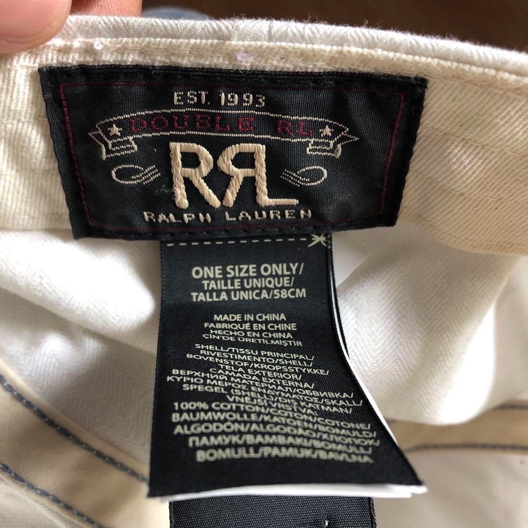 RRL Ralph Lauren RRL White Angel Wing Baseball Cap Size ONE SIZE - 7 Thumbnail