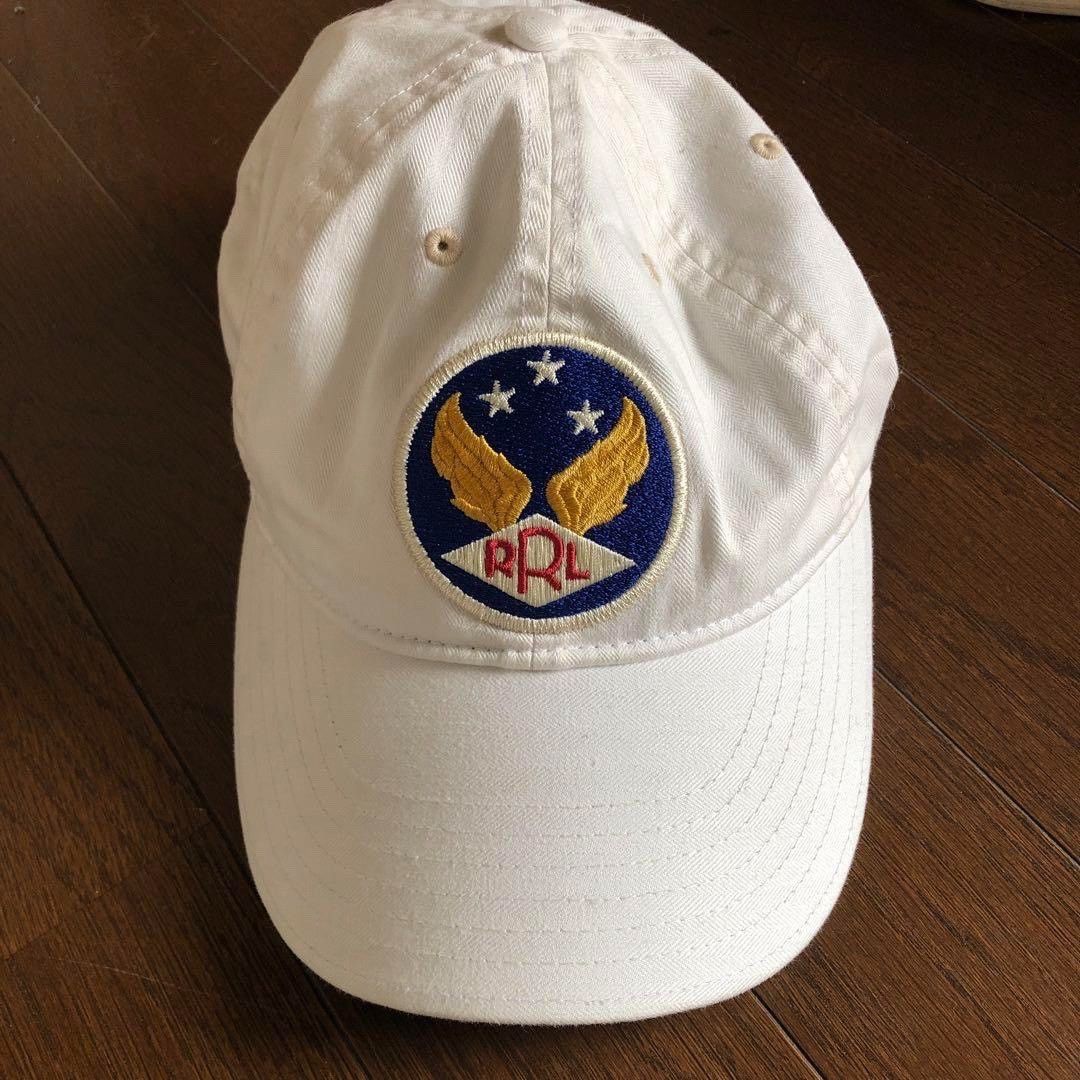 RRL Ralph Lauren RRL White Angel Wing Baseball Cap Size ONE SIZE - 6 Thumbnail