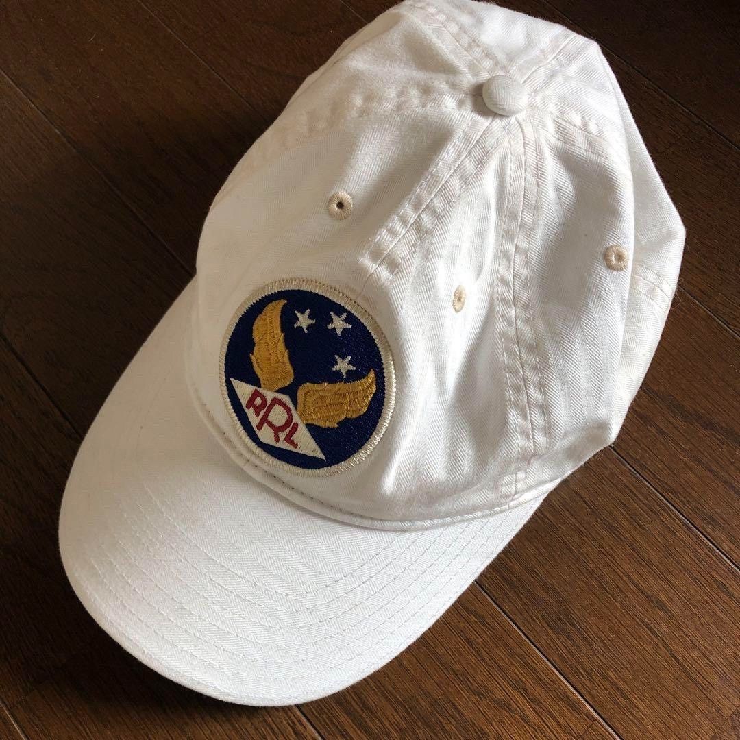RRL Ralph Lauren RRL White Angel Wing Baseball Cap Size ONE SIZE - 4 Thumbnail