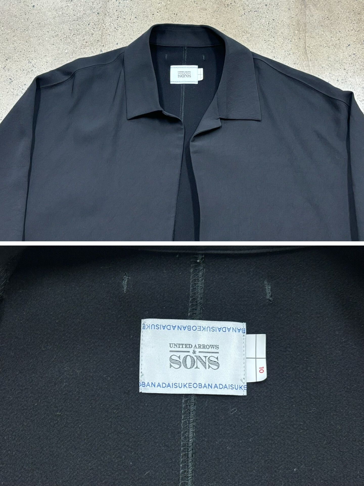 United Arrows Daisuke Obana x UNITED ARROWS Robe Coat Size US L / EU 52-54 / 3 - 4 Thumbnail