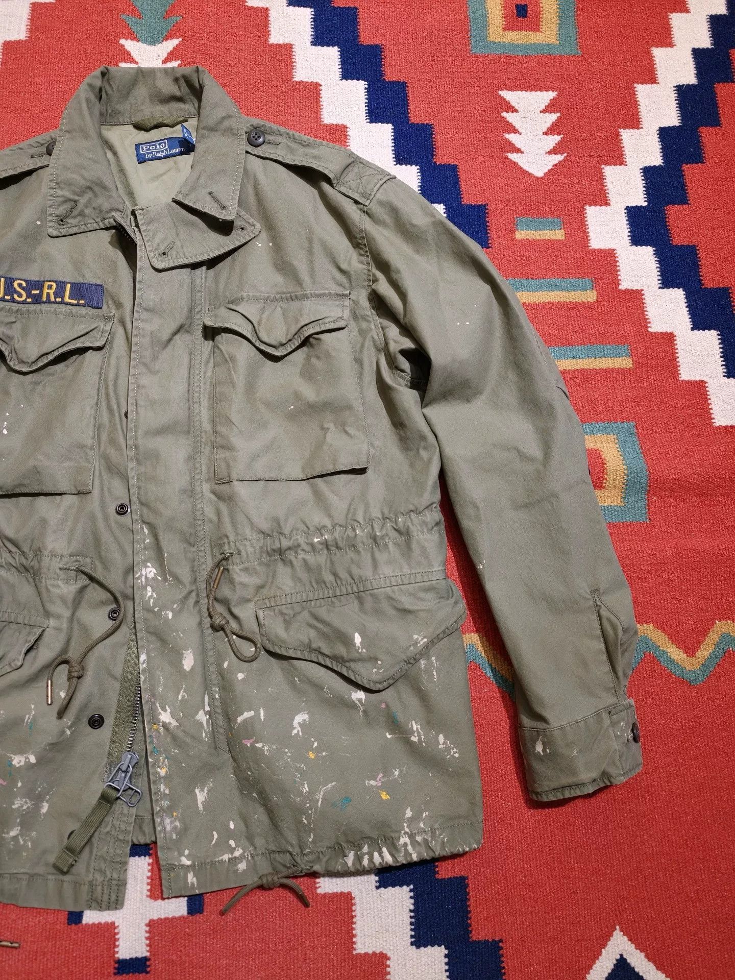Polo Ralph Lauren RL Polo Ralph Lauren M51 Military Jacket Size US M / EU 48-50 / 2 - 2 Thumbnail