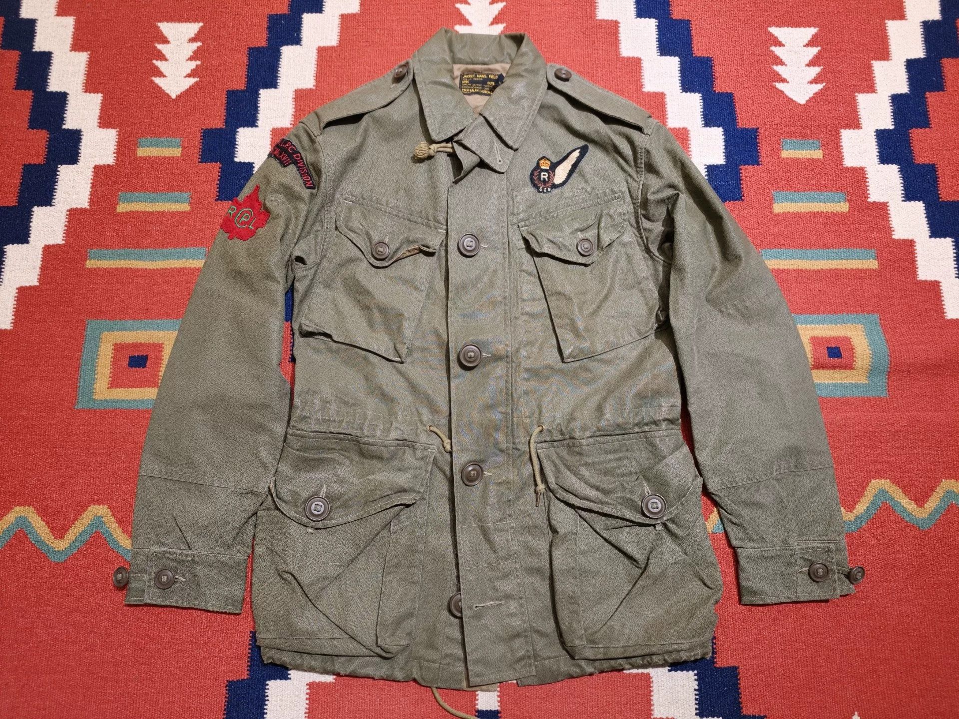 RRL Ralph Lauren RALPH LAUREN M43 Pepper Salt Jacket Size US XS / EU 42 / 0 - 2 Thumbnail