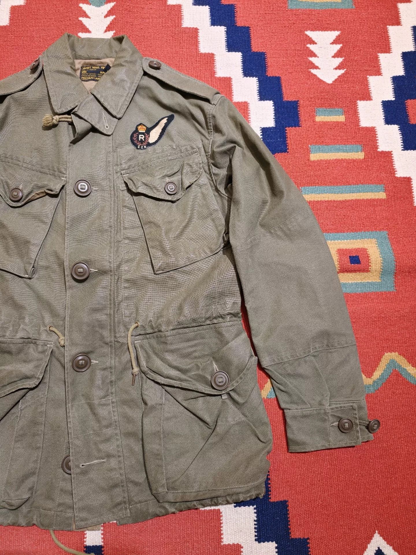 RRL Ralph Lauren RALPH LAUREN M43 Pepper Salt Jacket Size US XS / EU 42 / 0 - 3 Thumbnail