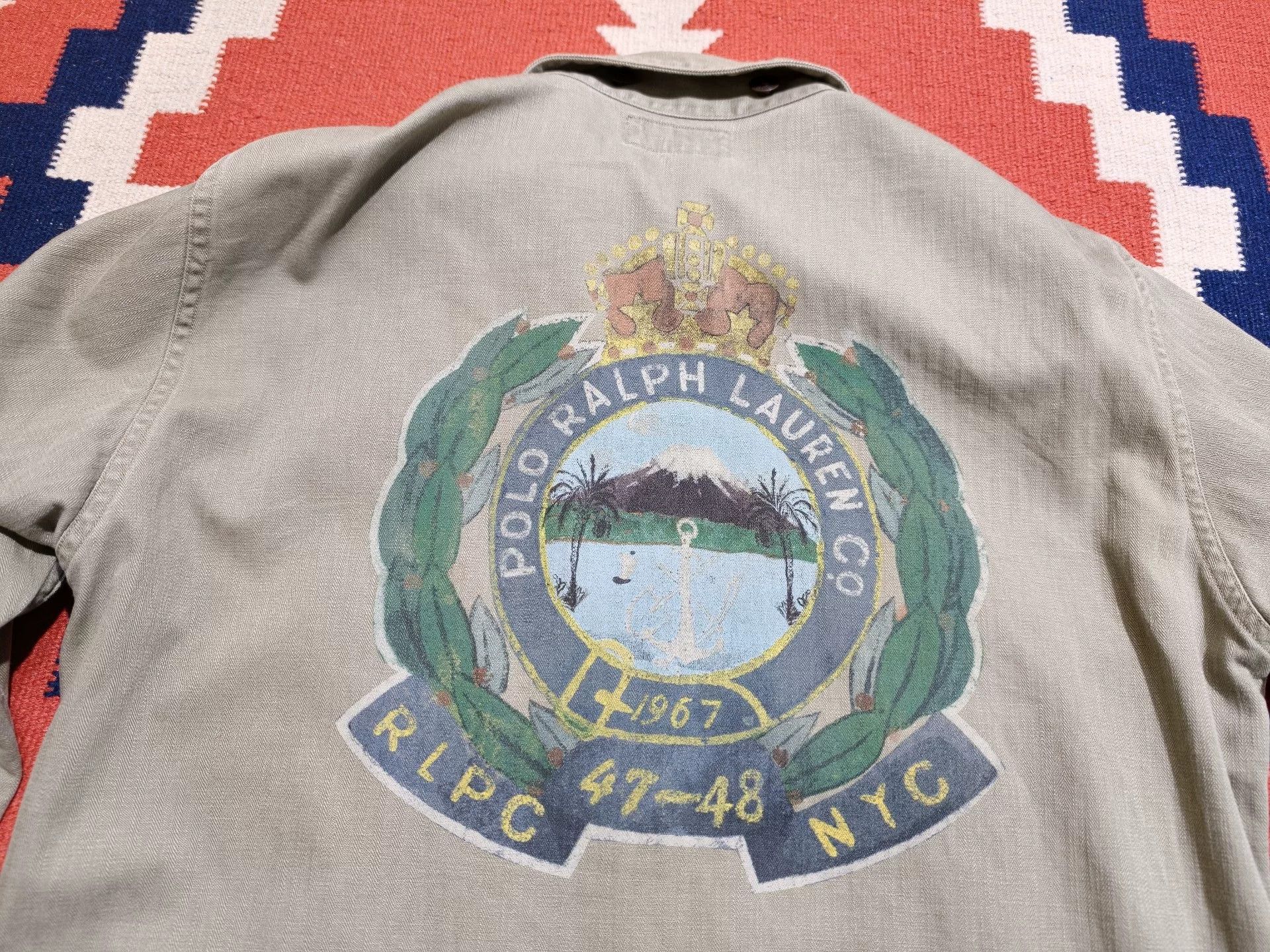 RRL Ralph Lauren Polo Ralph Lauren WWII USMC HBT P44 Jacket Size US S / EU 44-46 / 1 - 3 Thumbnail