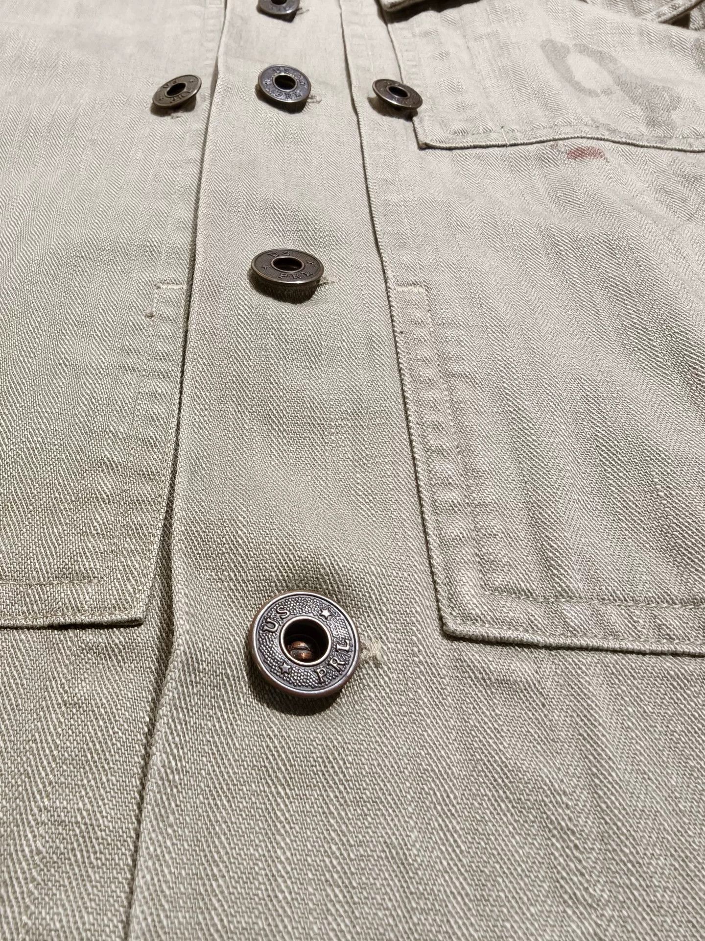 RRL Ralph Lauren Polo Ralph Lauren WWII USMC HBT P44 Jacket Size US S / EU 44-46 / 1 - 6 Thumbnail