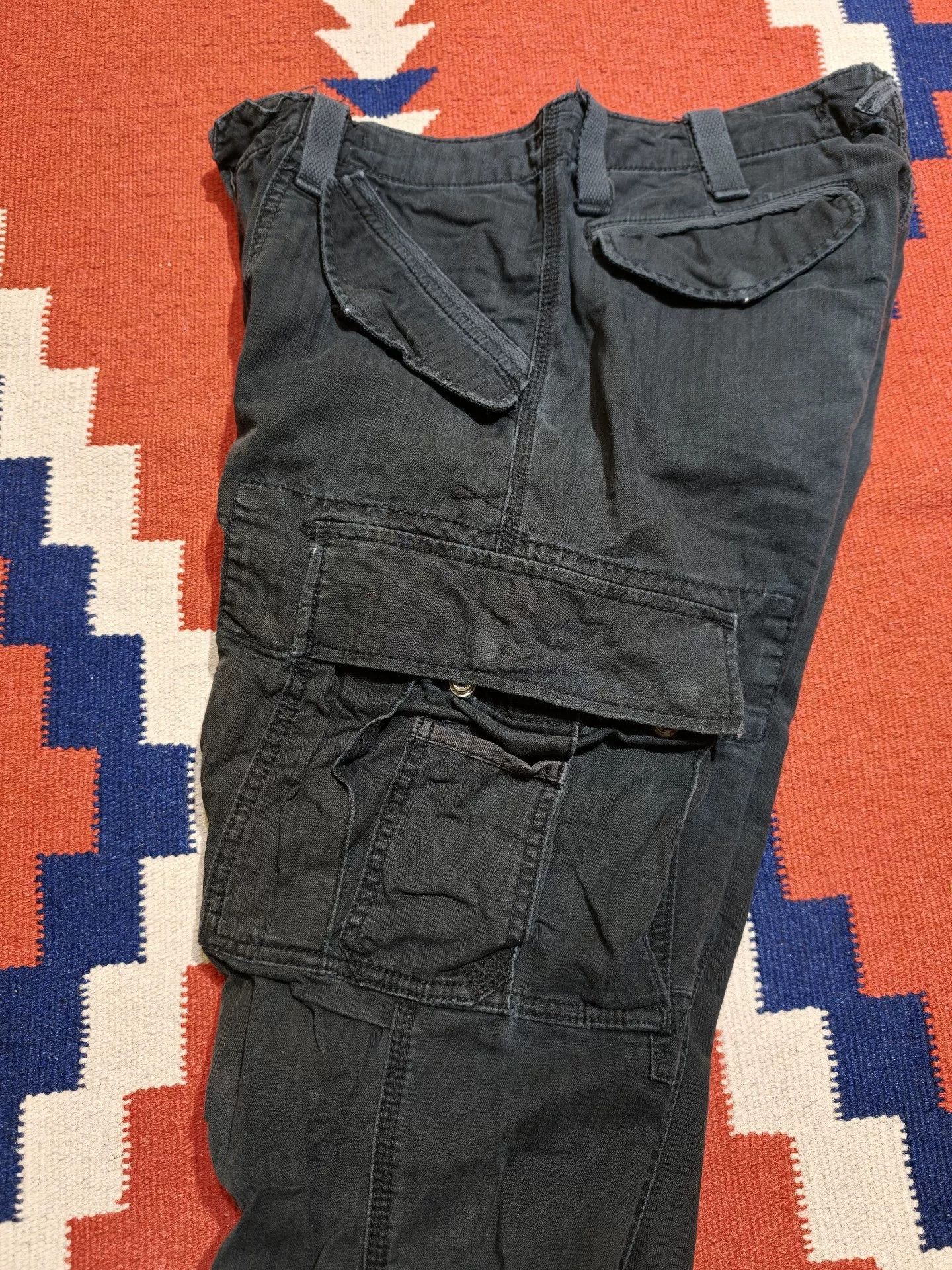 RRL Ralph Lauren RRL Ralph Lauren Cargo Paratrooper Pants Size US 32 / EU 48 - 4 Thumbnail