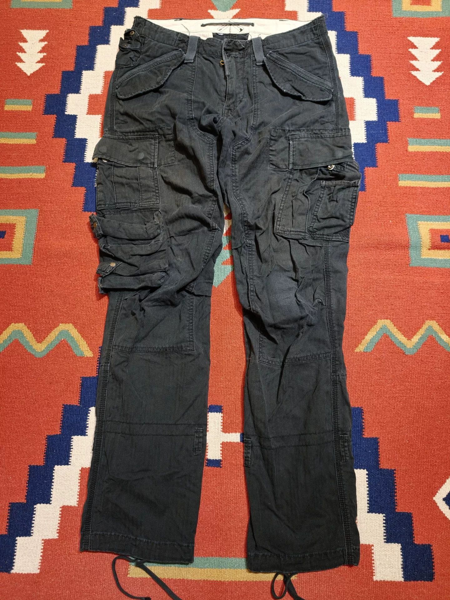 RRL Ralph Lauren RRL Ralph Lauren Cargo Paratrooper Pants Size US 32 / EU 48 - 7 Thumbnail