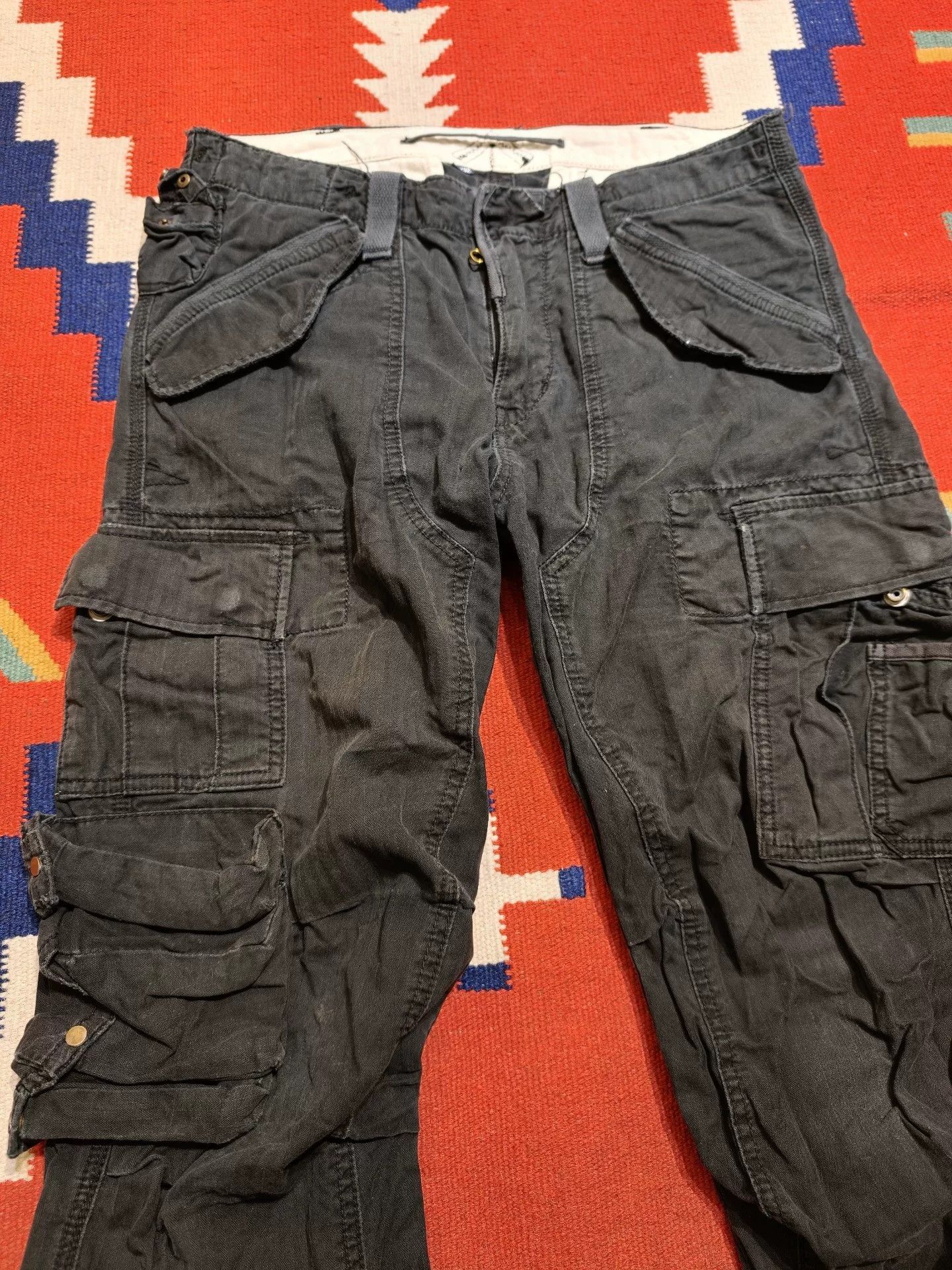 RRL Ralph Lauren RRL Ralph Lauren Cargo Paratrooper Pants Size US 32 / EU 48 - 2 Thumbnail