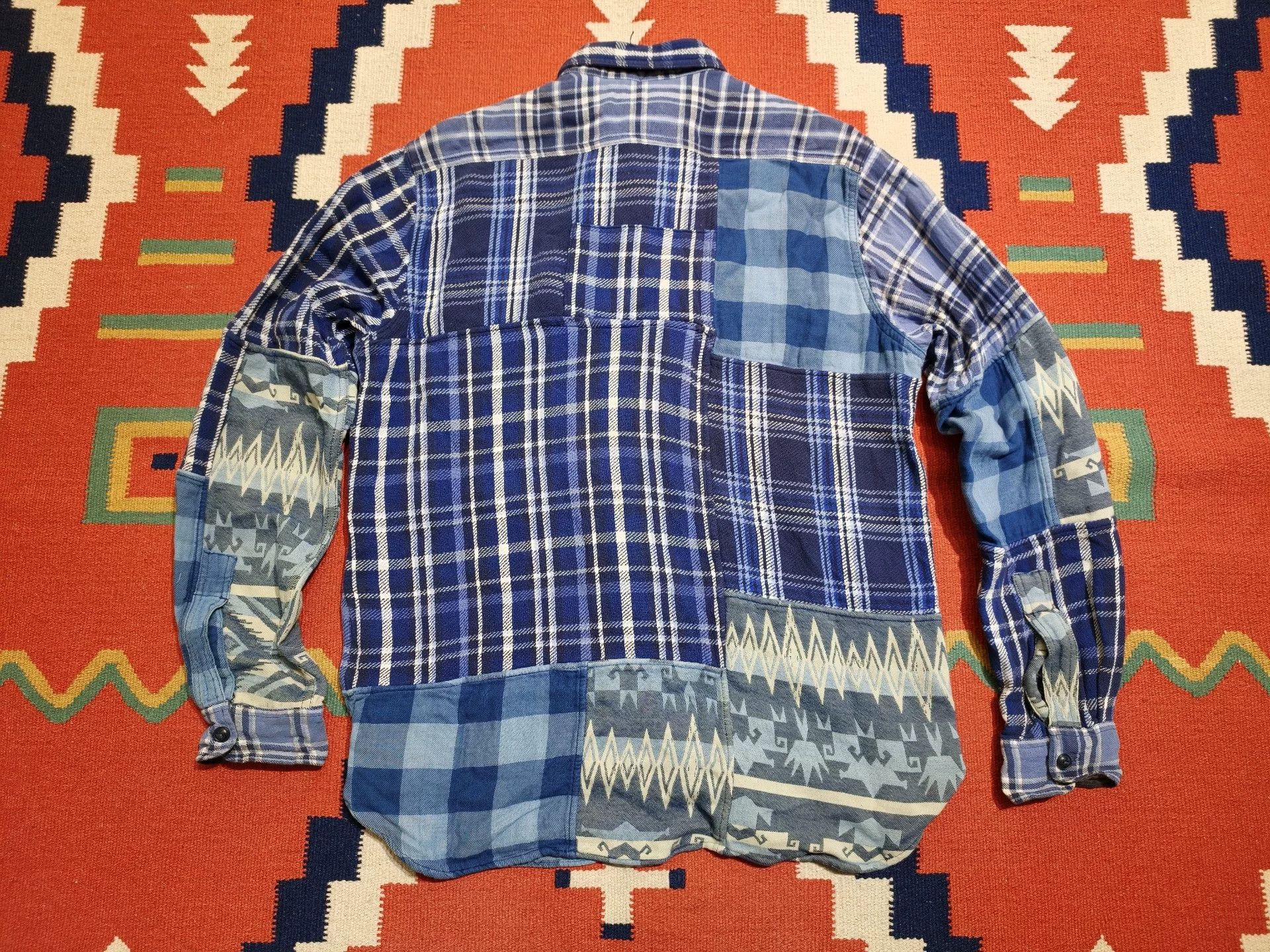 Polo Ralph Lauren Ralph Lauren RL Polo Indigo Patchwork Shirt Size US M / EU 48-50 / 2 - 6 Thumbnail