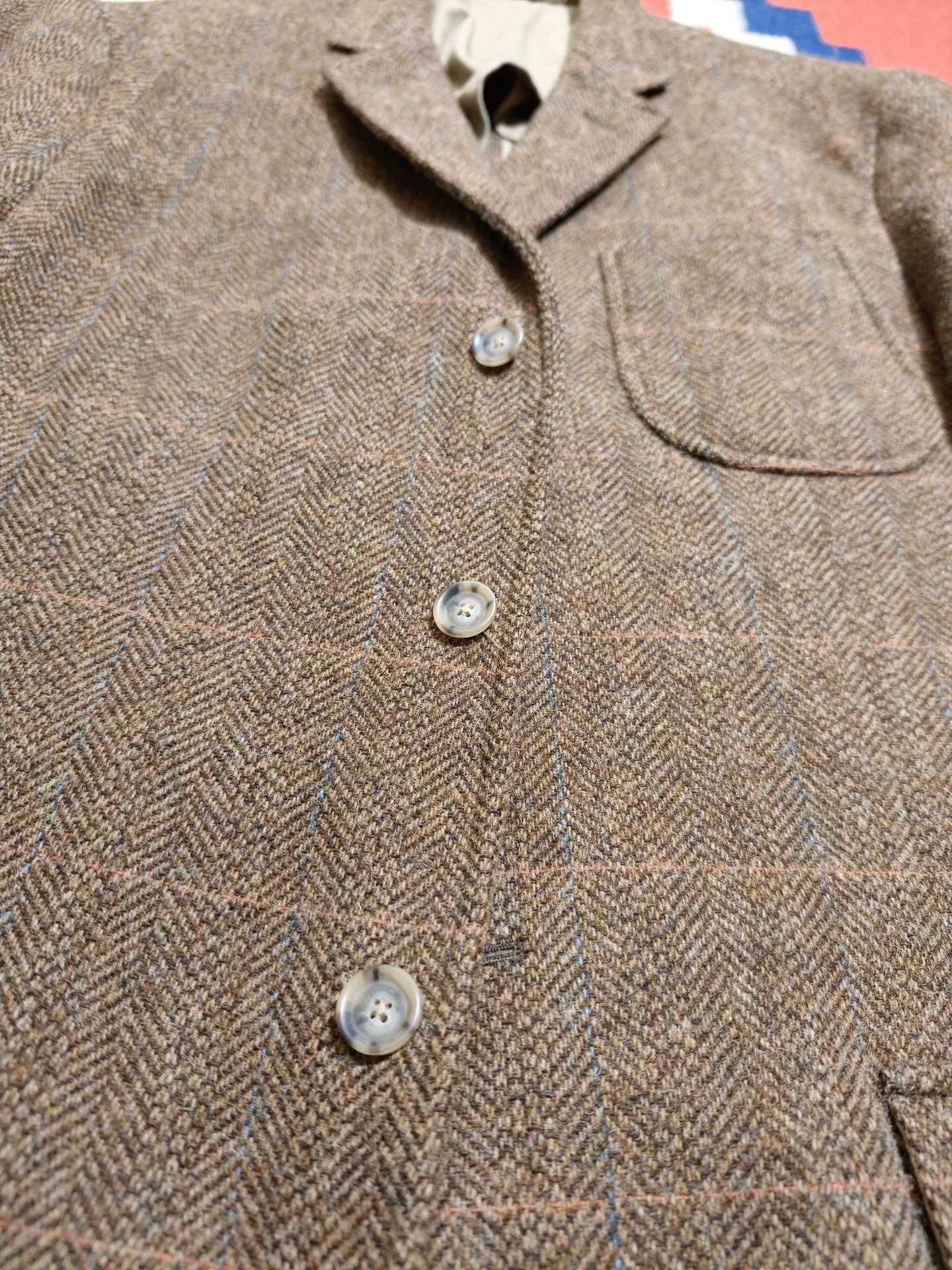 Rugby Ralph Lauren RL Rugby Wool Plaid Blazer Size US L / EU 52-54 / 3 - 8 Thumbnail