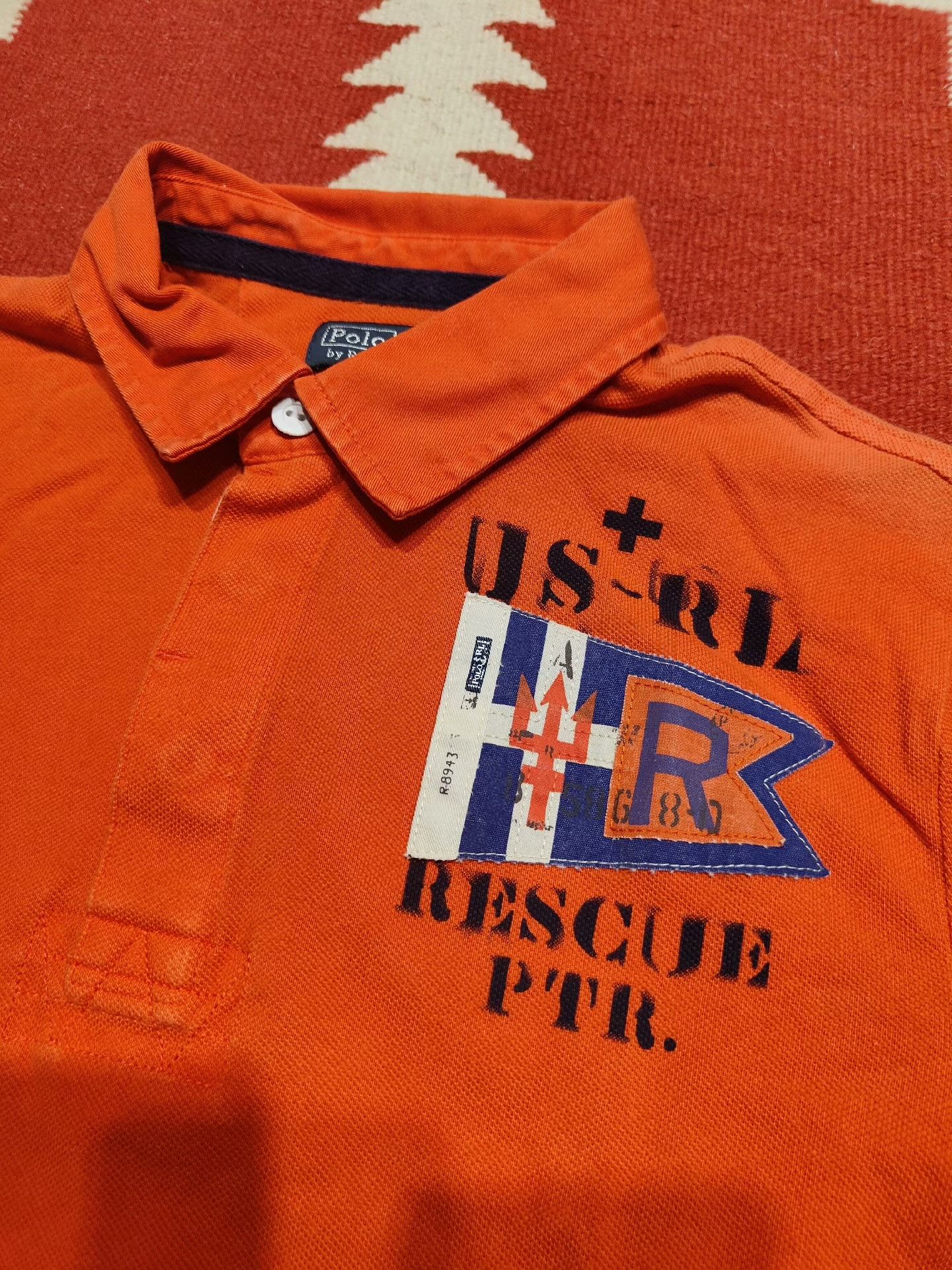 RRL Ralph Lauren RRL Ralph Lauren Coastal Patrol Polo Size US L / EU 52-54 / 3 - 3 Thumbnail