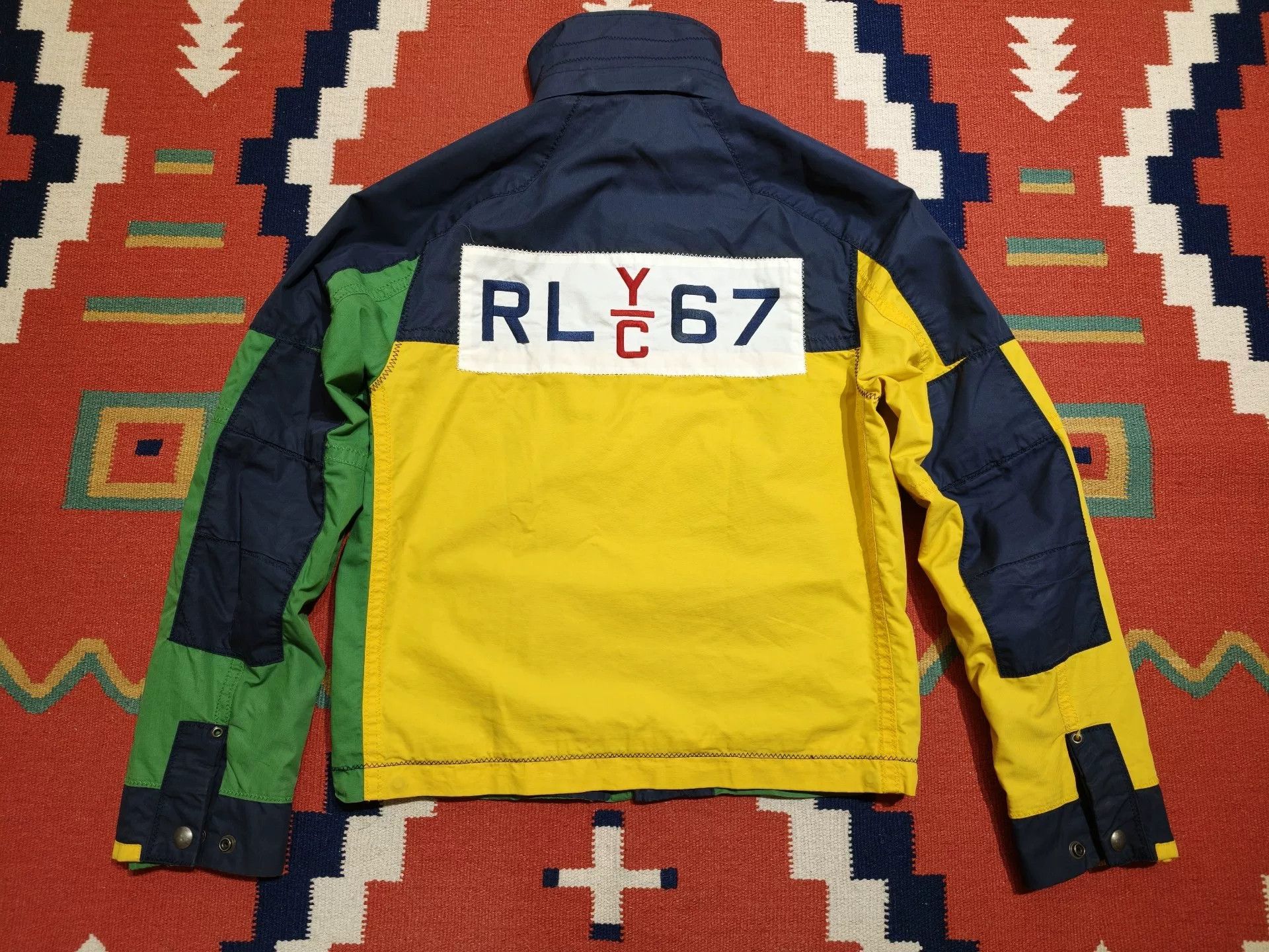 Polo Ralph Lauren Vintage Polo Ralph Lauren Sailing Jacket Size US M / EU 48-50 / 2 - 2 Thumbnail