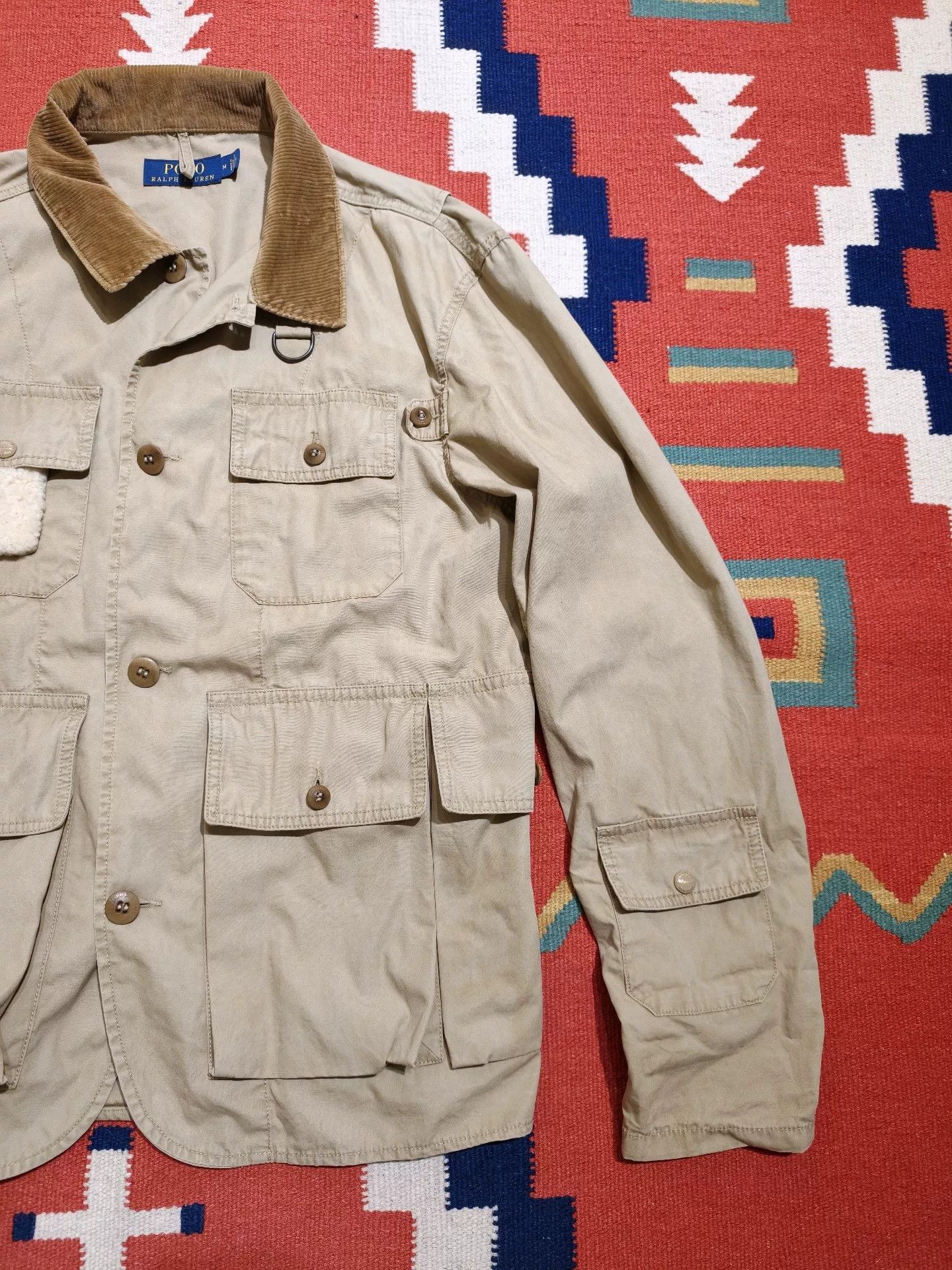 Polo Ralph Lauren Polo Ralph Lauren Cotton Washed Safari Jacket Size US M / EU 48-50 / 2 - 2 Thumbnail