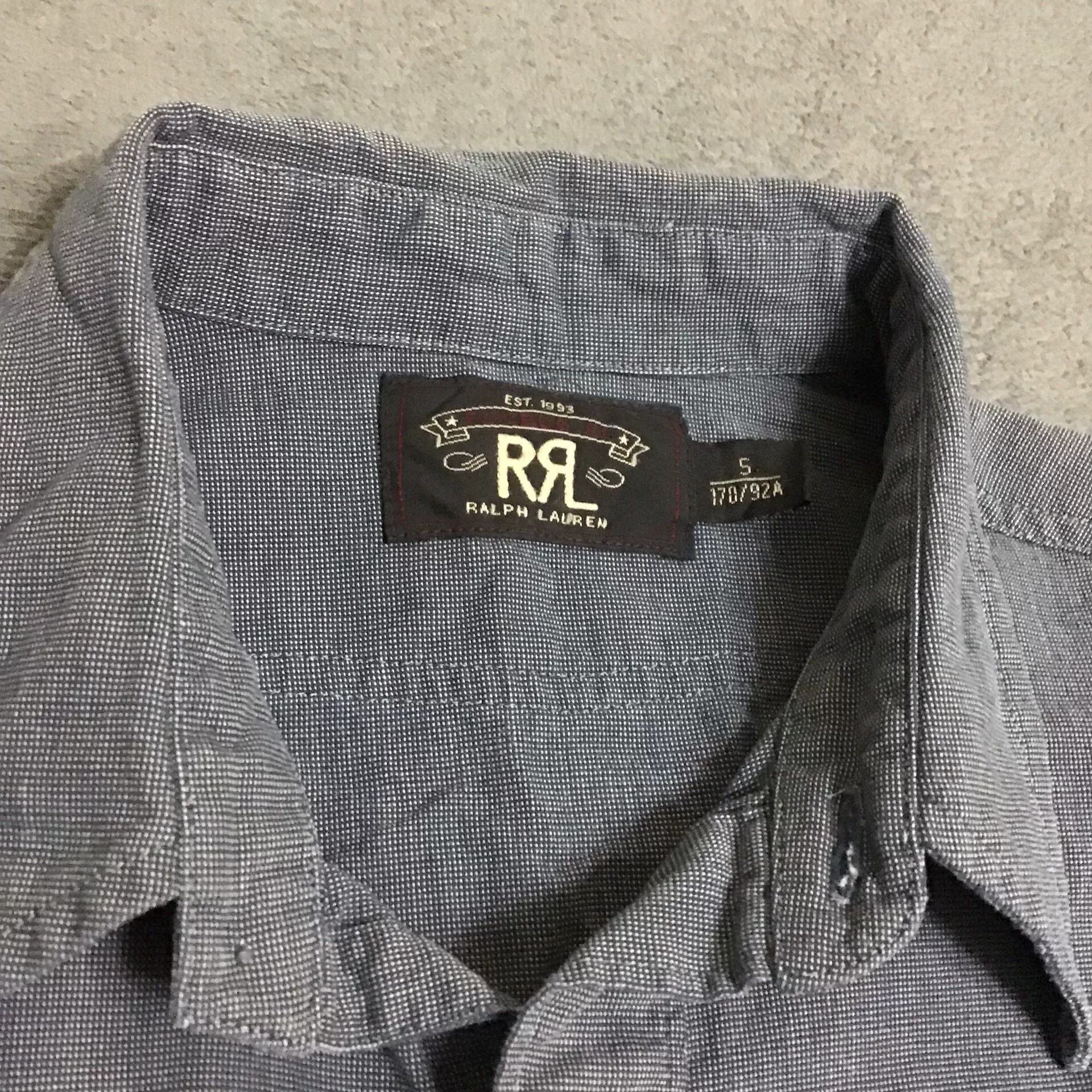 RRL Ralph Lauren RRL Double RL Long-Sleeve Shirt S Size US S / EU 44-46 / 1 - 2 Thumbnail