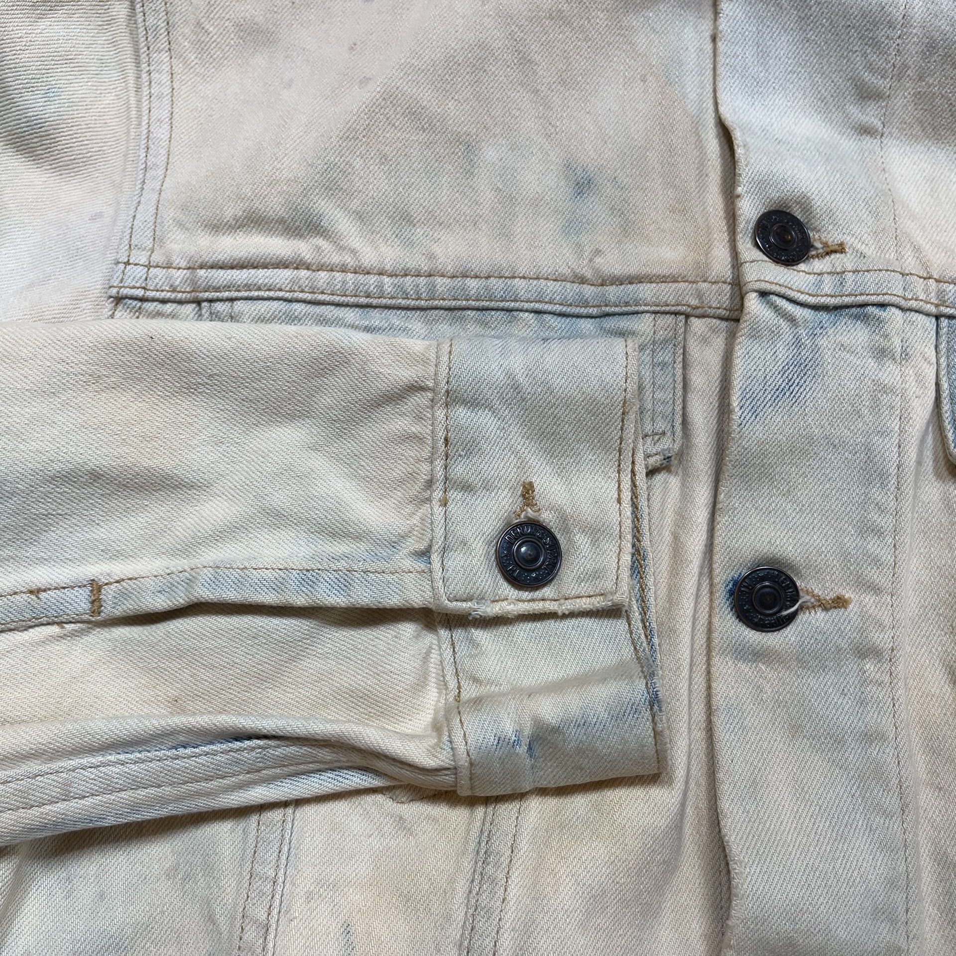 RRL Ralph Lauren RRL Distressed Denim Jacket Size US S / EU 44-46 / 1 - 9 Thumbnail