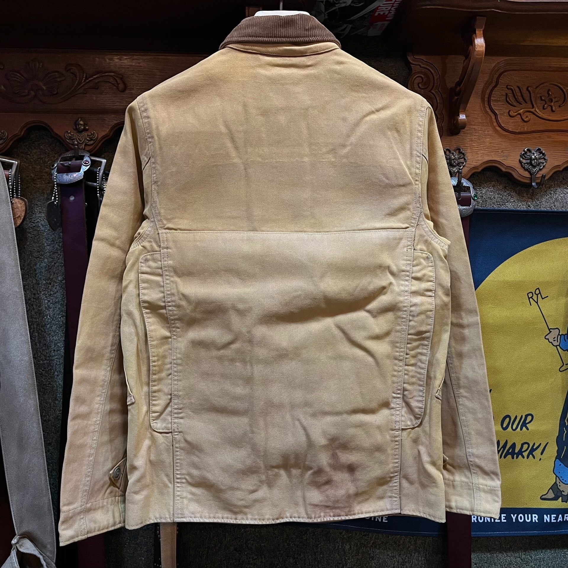 RRL Ralph Lauren Double RL Vintage Distressed Hunting Jacket Size US S / EU 44-46 / 1 - 2 Thumbnail
