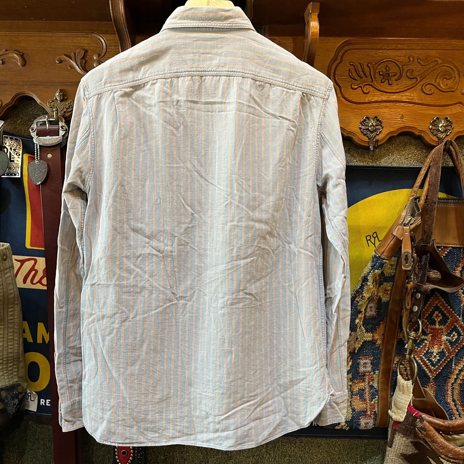 RRL Ralph Lauren RRL Striped Shirt Size US S / EU 44-46 / 1 - 2 Thumbnail