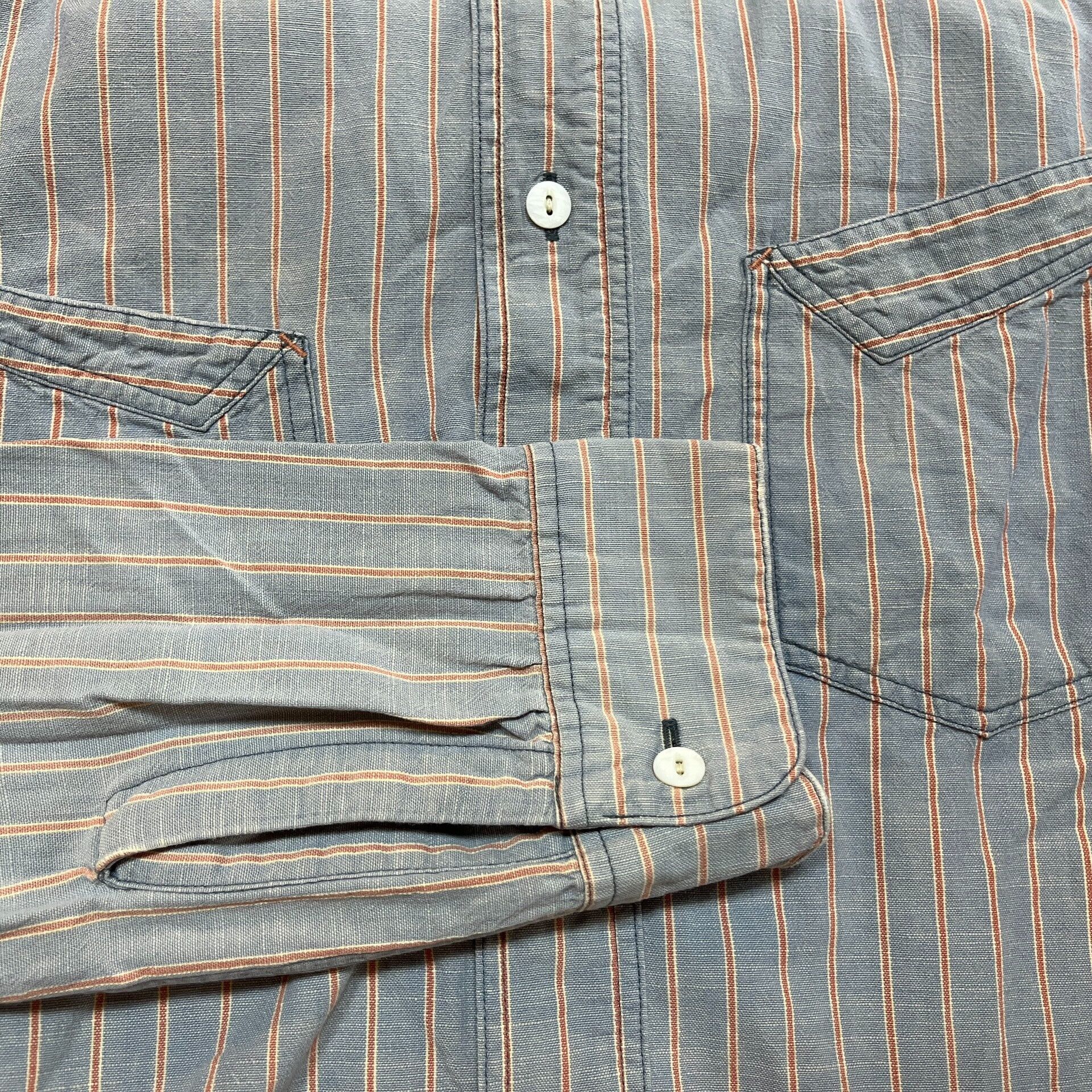 RRL Ralph Lauren RRL Striped Shirt Size US S / EU 44-46 / 1 - 5 Thumbnail