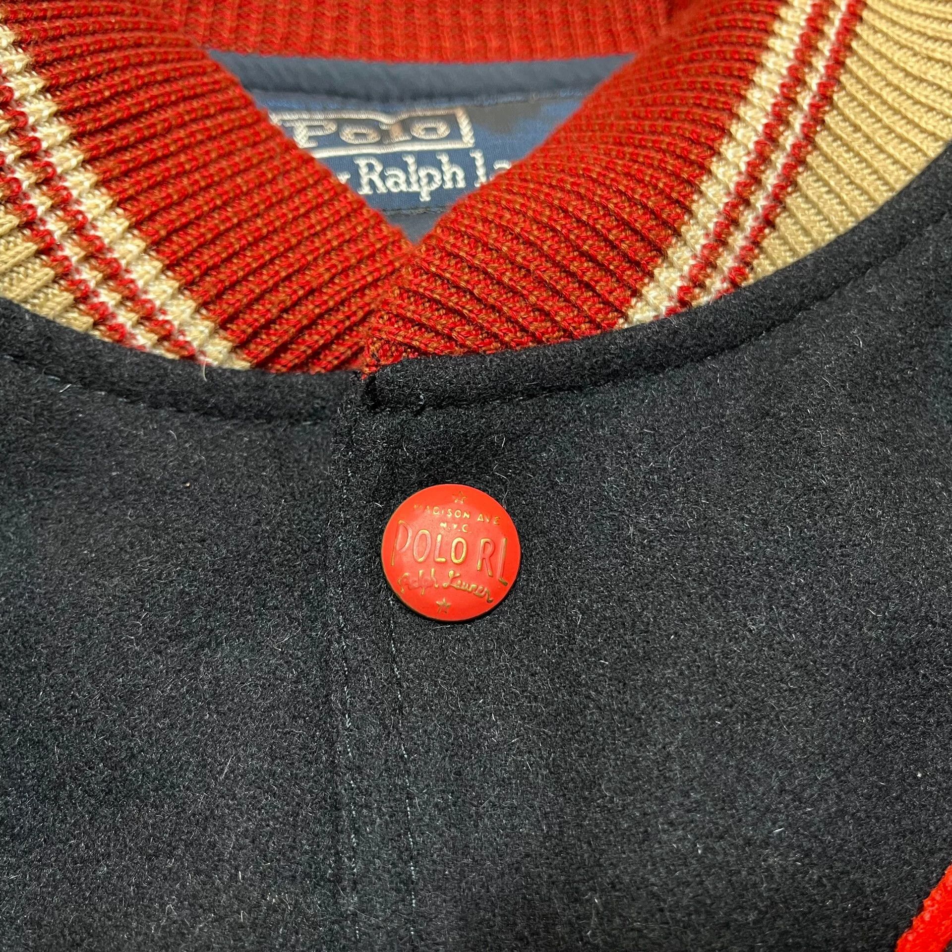 RRL Ralph Lauren Double RL Ralph Lauren Wool Baseball Jacket Size US M / EU 48-50 / 2 - 6 Thumbnail