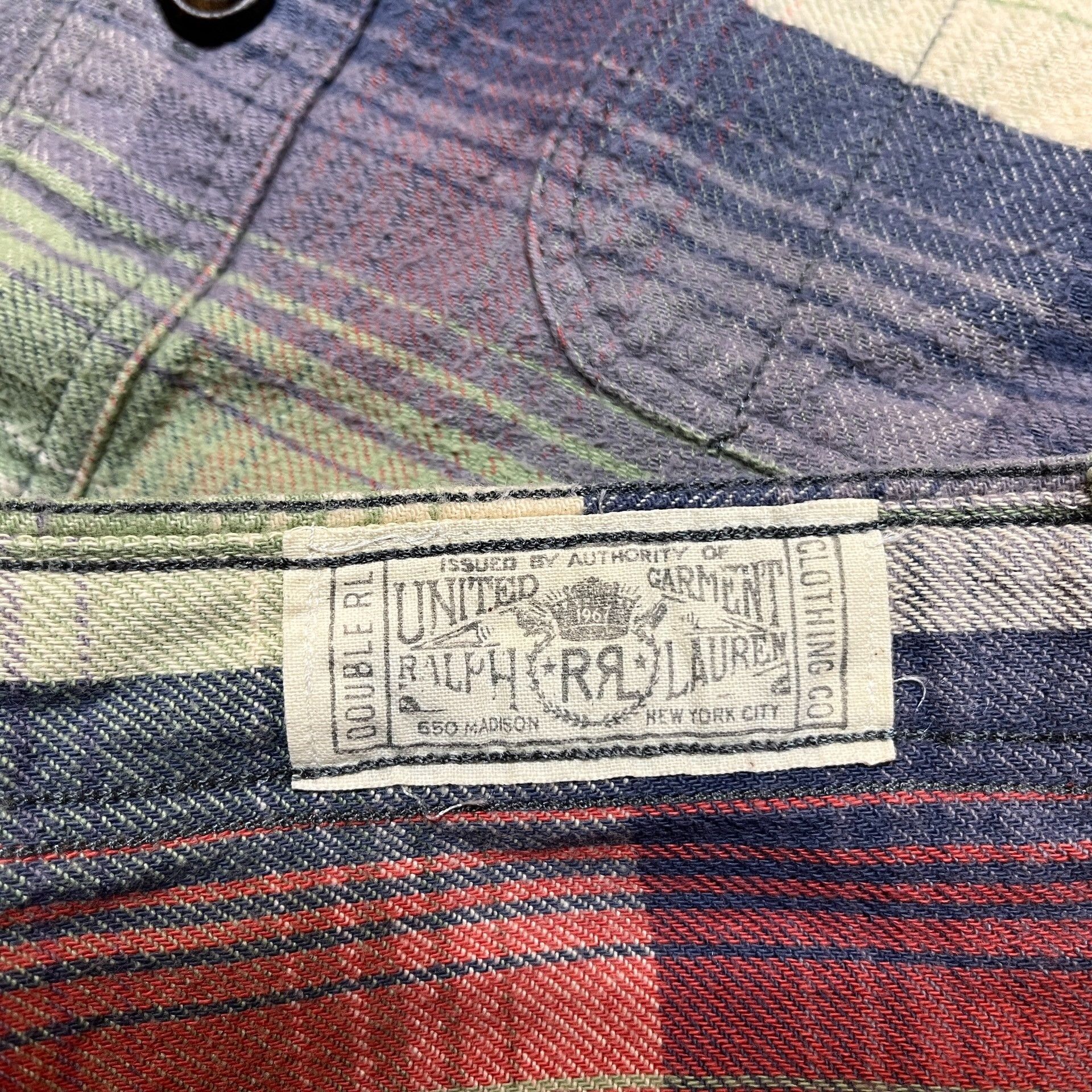 RRL Ralph Lauren RRL Vintage Plaid Shirt Ralph Lauren Size US S / EU 44-46 / 1 - 4 Thumbnail