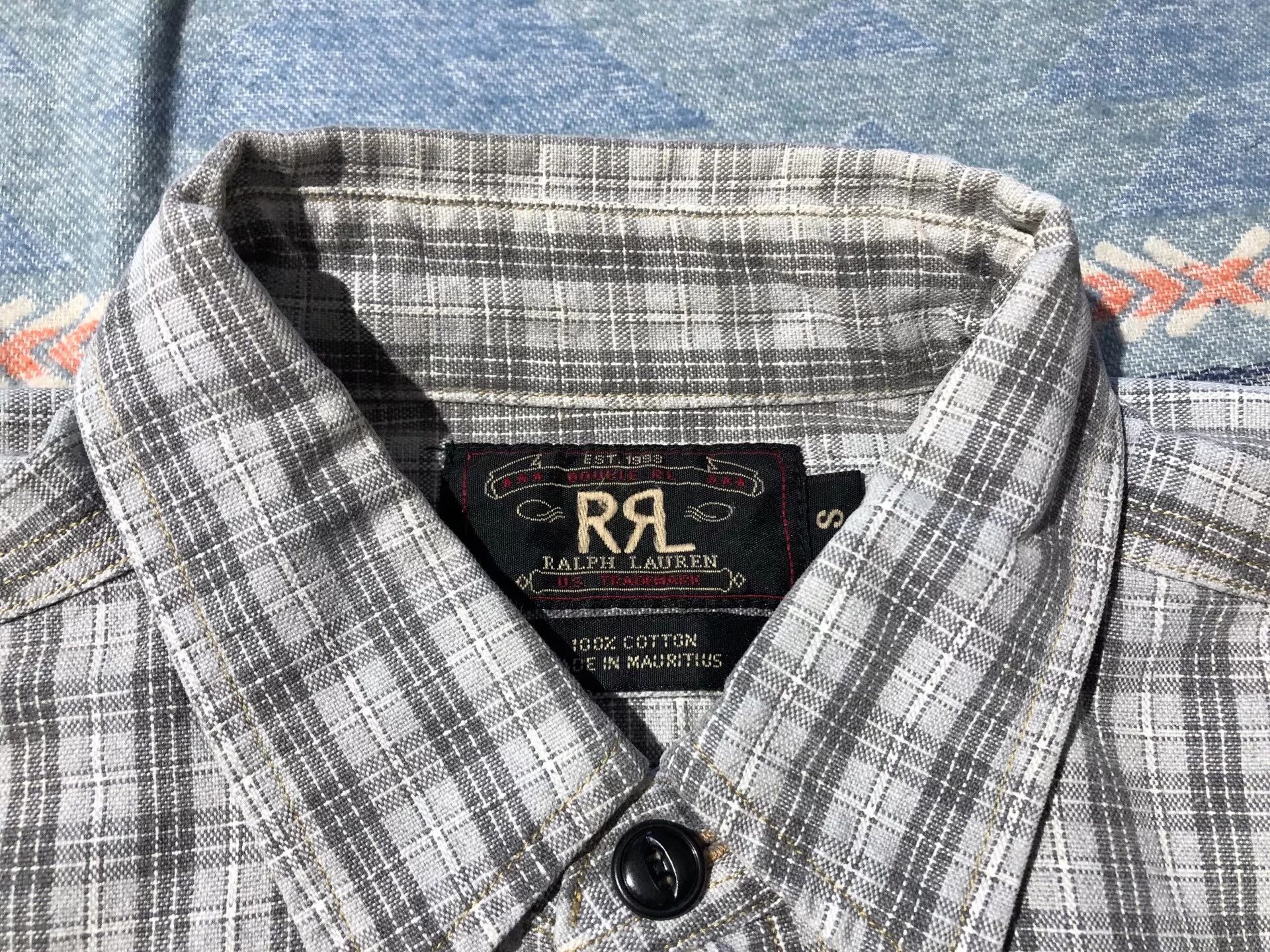 RRL Ralph Lauren RRL Double RL Ralph Lauren Shirt Size US S / EU 44-46 / 1 - 3 Thumbnail
