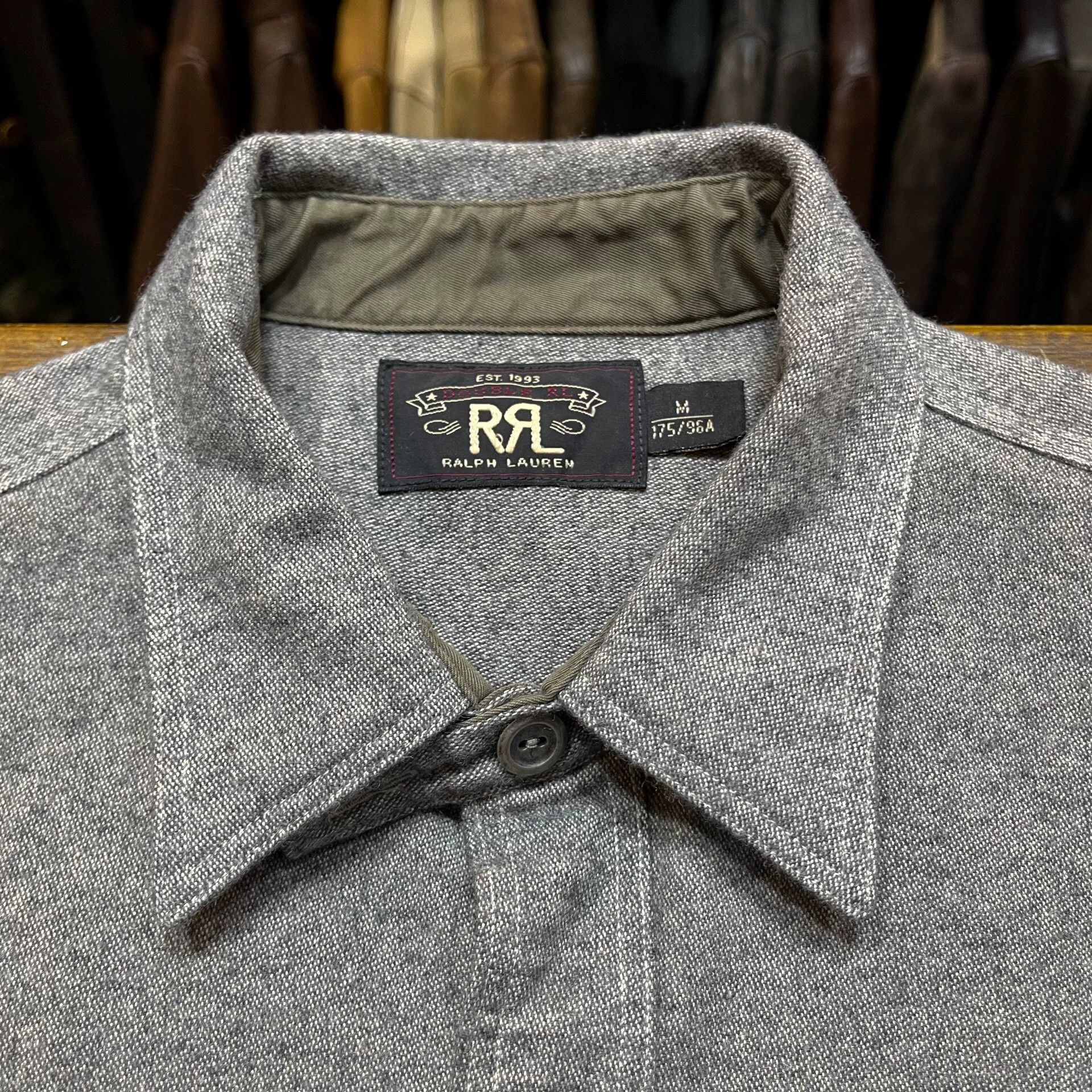 RRL Ralph Lauren RRL Double RL Ralph Lauren Wool Shirt Size US M / EU 48-50 / 2 - 3 Thumbnail