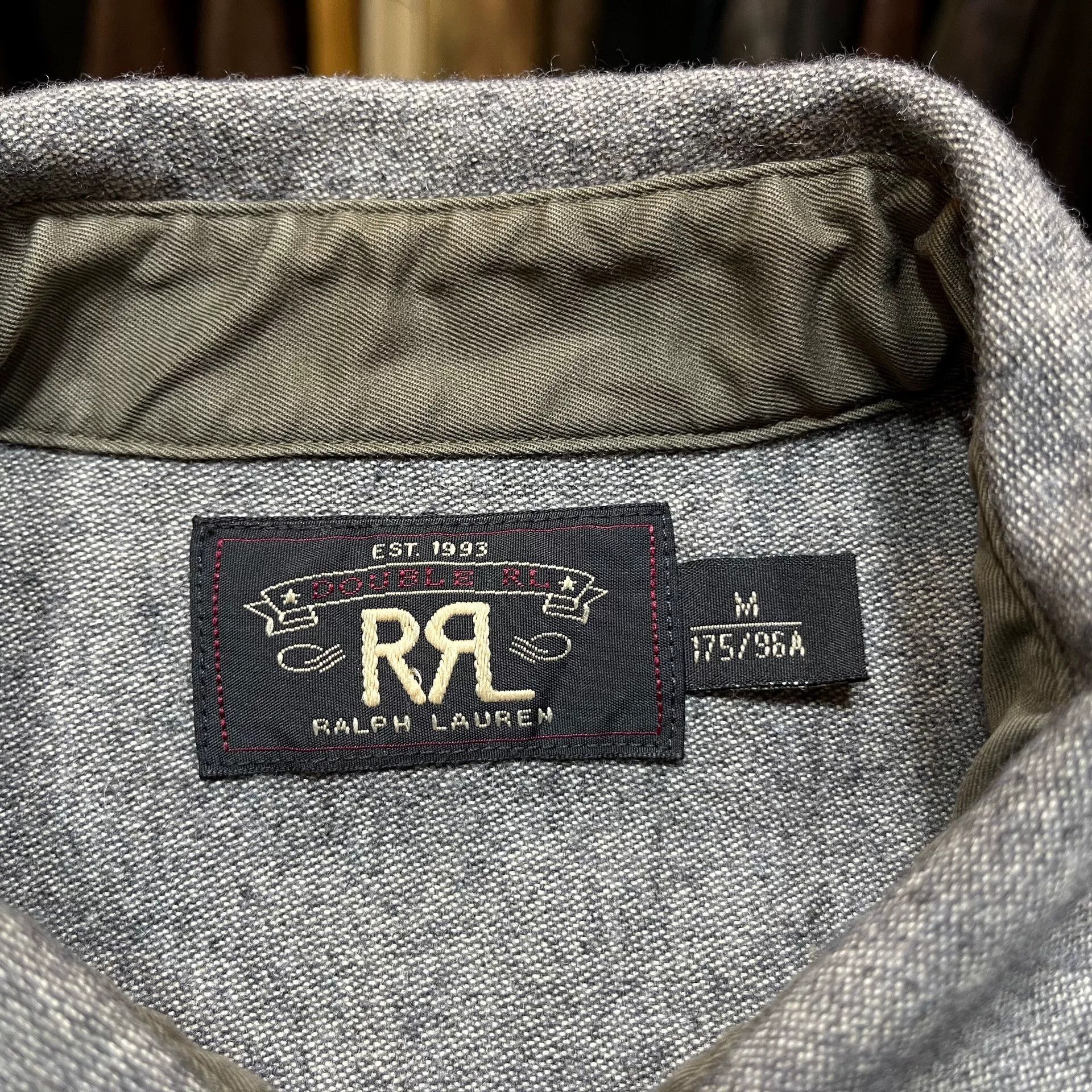 RRL Ralph Lauren RRL Double RL Ralph Lauren Wool Shirt Size US M / EU 48-50 / 2 - 4 Thumbnail