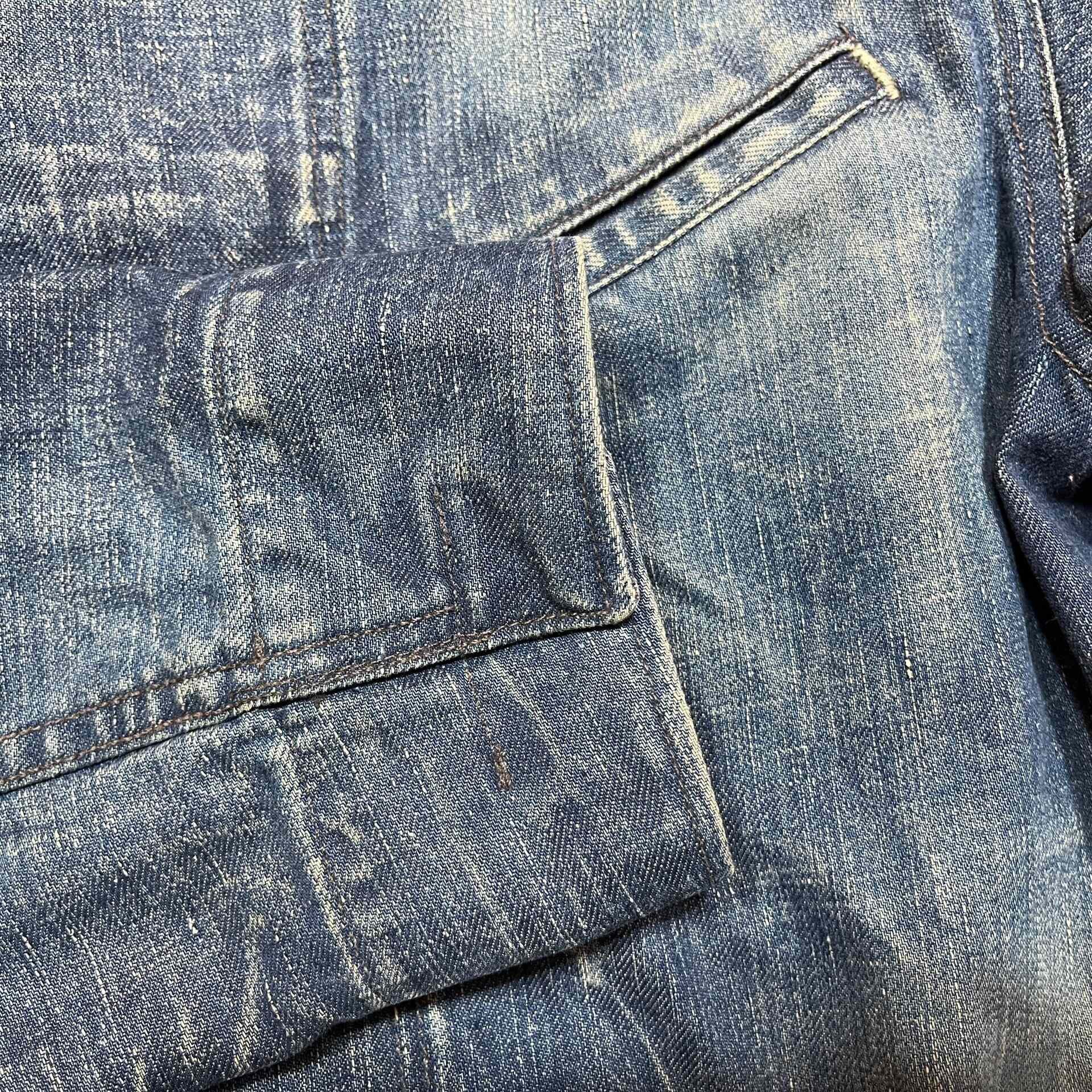 RRL Ralph Lauren RRL Vintage Navy Double-Breasted Jacket Size US M / EU 48-50 / 2 - 7 Thumbnail