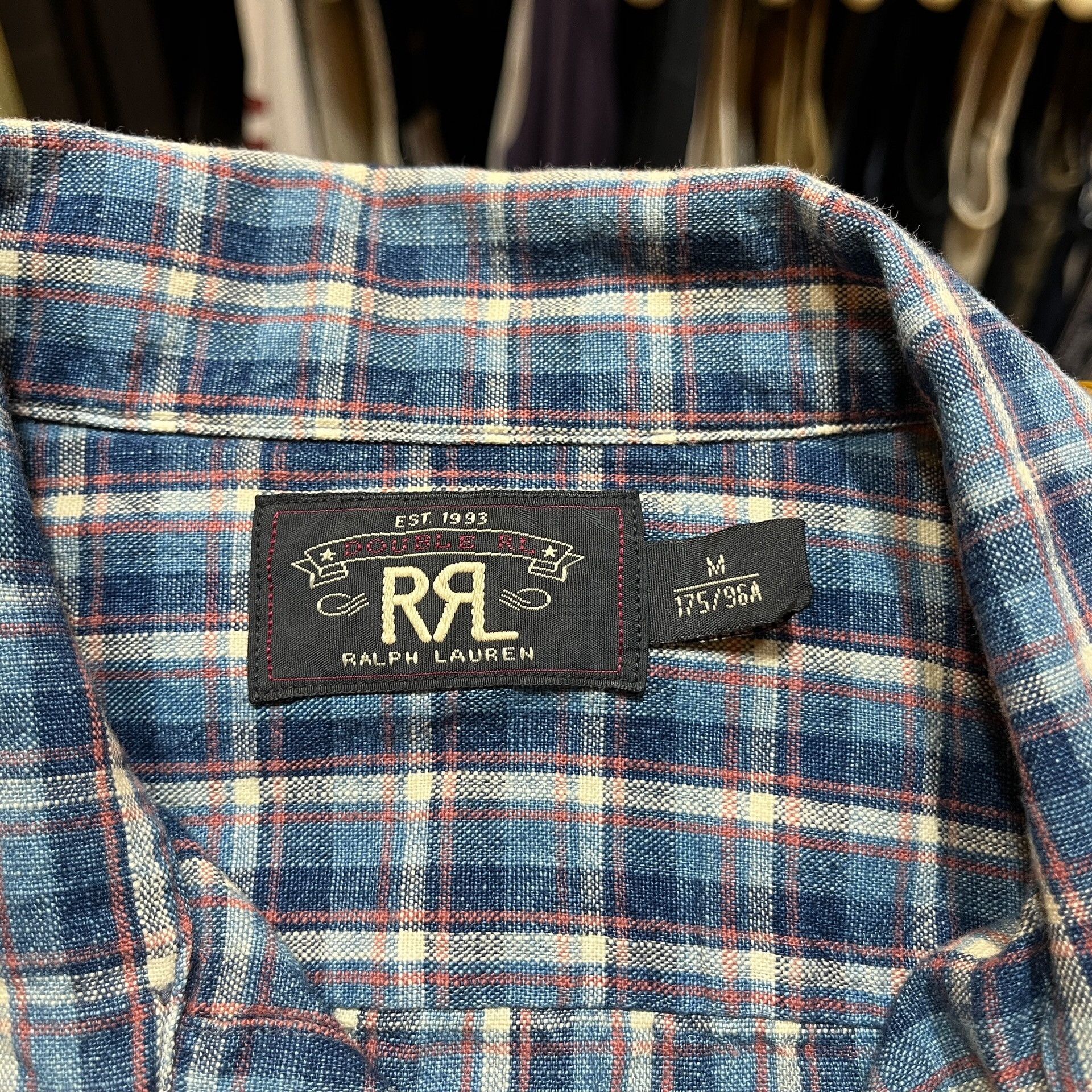 RRL Ralph Lauren RRL Double RL Short Sleeve Hawaiian Shirt Size US M / EU 48-50 / 2 - 3 Thumbnail