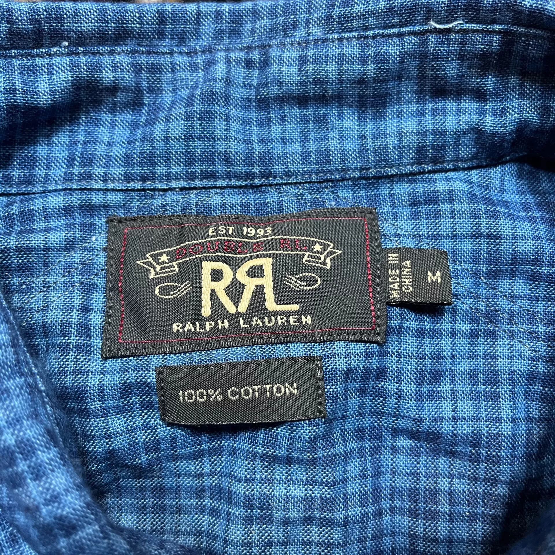 RRL Ralph Lauren RRL Ralph Lauren Vintage Shirt Size US M / EU 48-50 / 2 - 4 Thumbnail