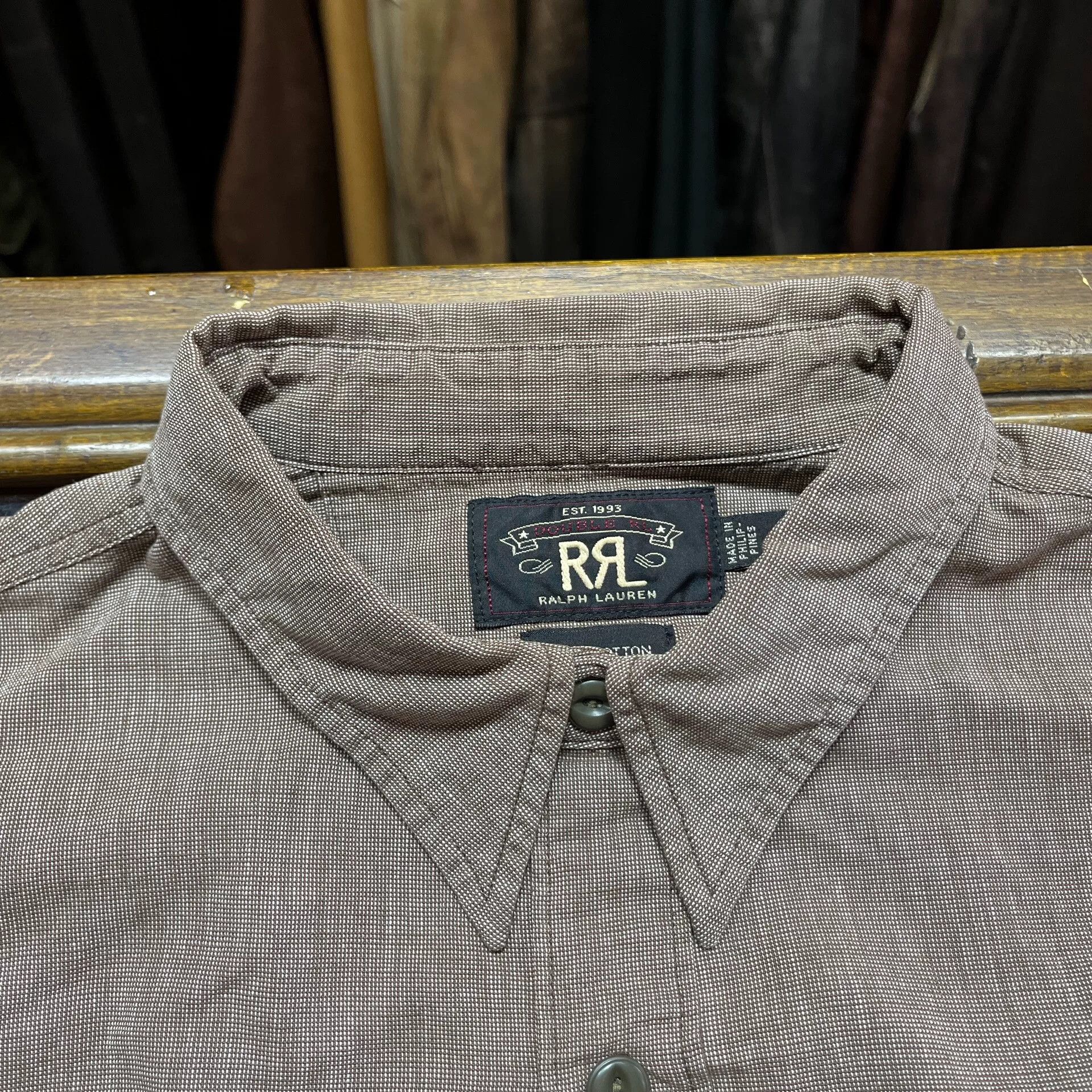 RRL Ralph Lauren RRL Double RL Ralph Lauren Shirt Size US M / EU 48-50 / 2 - 3 Thumbnail