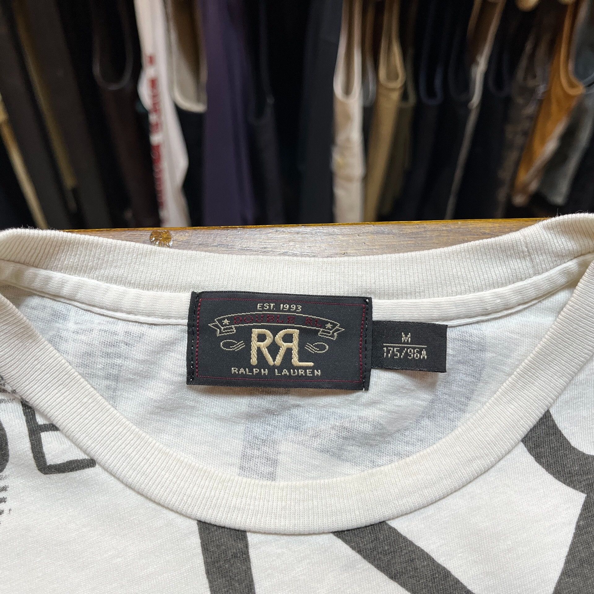 RRL Ralph Lauren RRL Rare Short-Sleeve T-Shirt Size US M / EU 48-50 / 2 - 3 Thumbnail