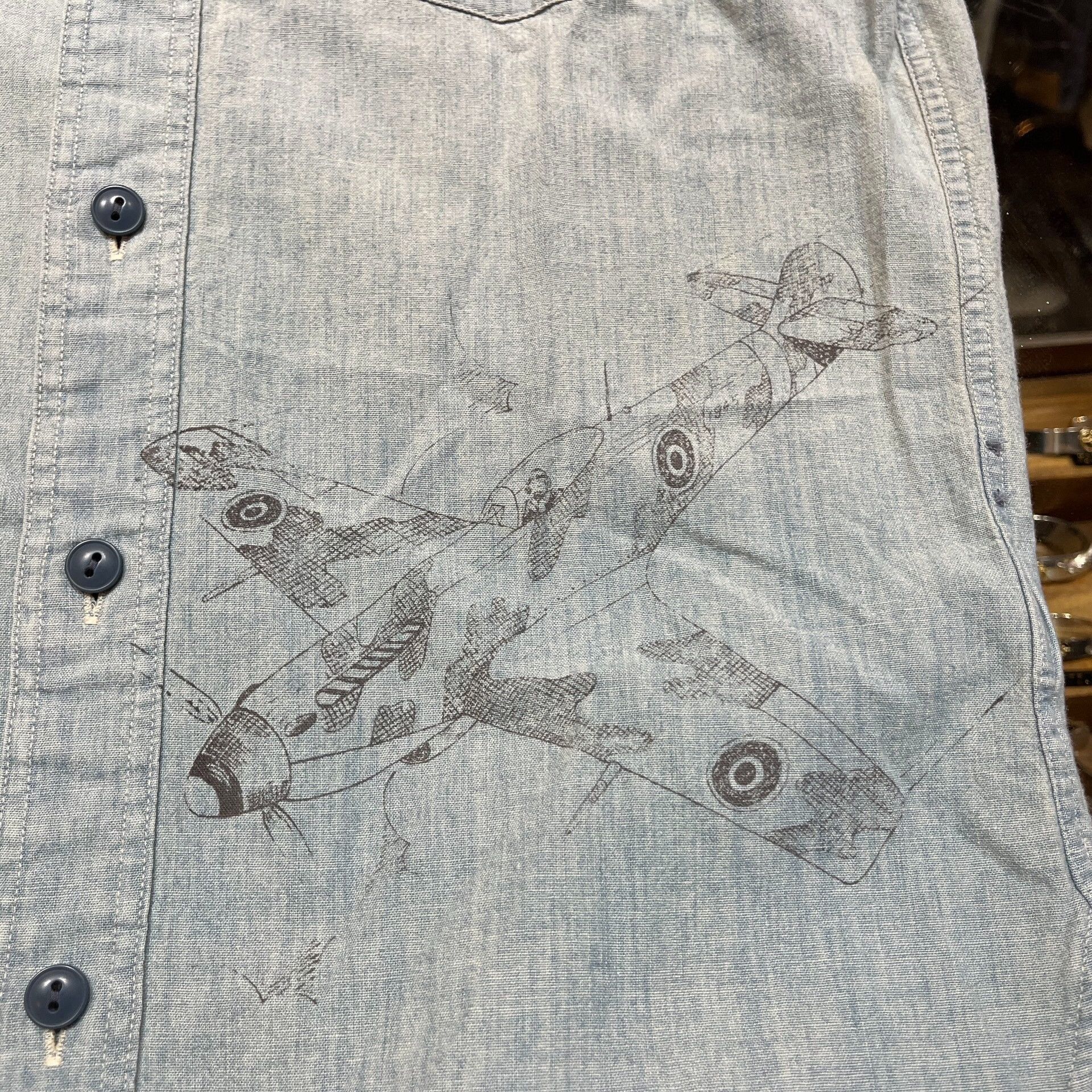 RRL Ralph Lauren RRL Double RL Short-Sleeve Shirt Size US XS / EU 42 / 0 - 4 Thumbnail