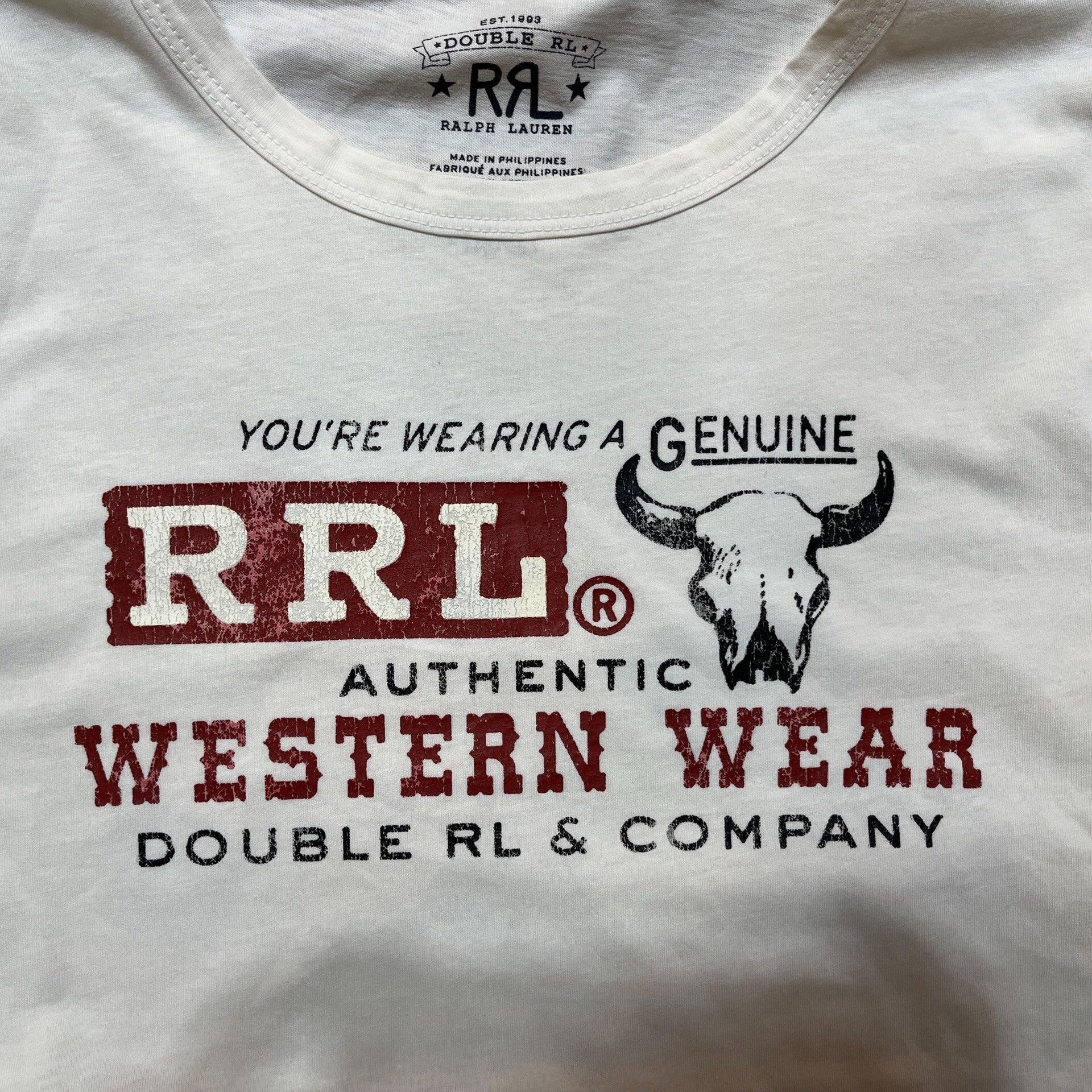 RRL Ralph Lauren RRL Double RL Ralph Lauren Short-Sleeve T-Shirt Size US M / EU 48-50 / 2 - 3 Thumbnail