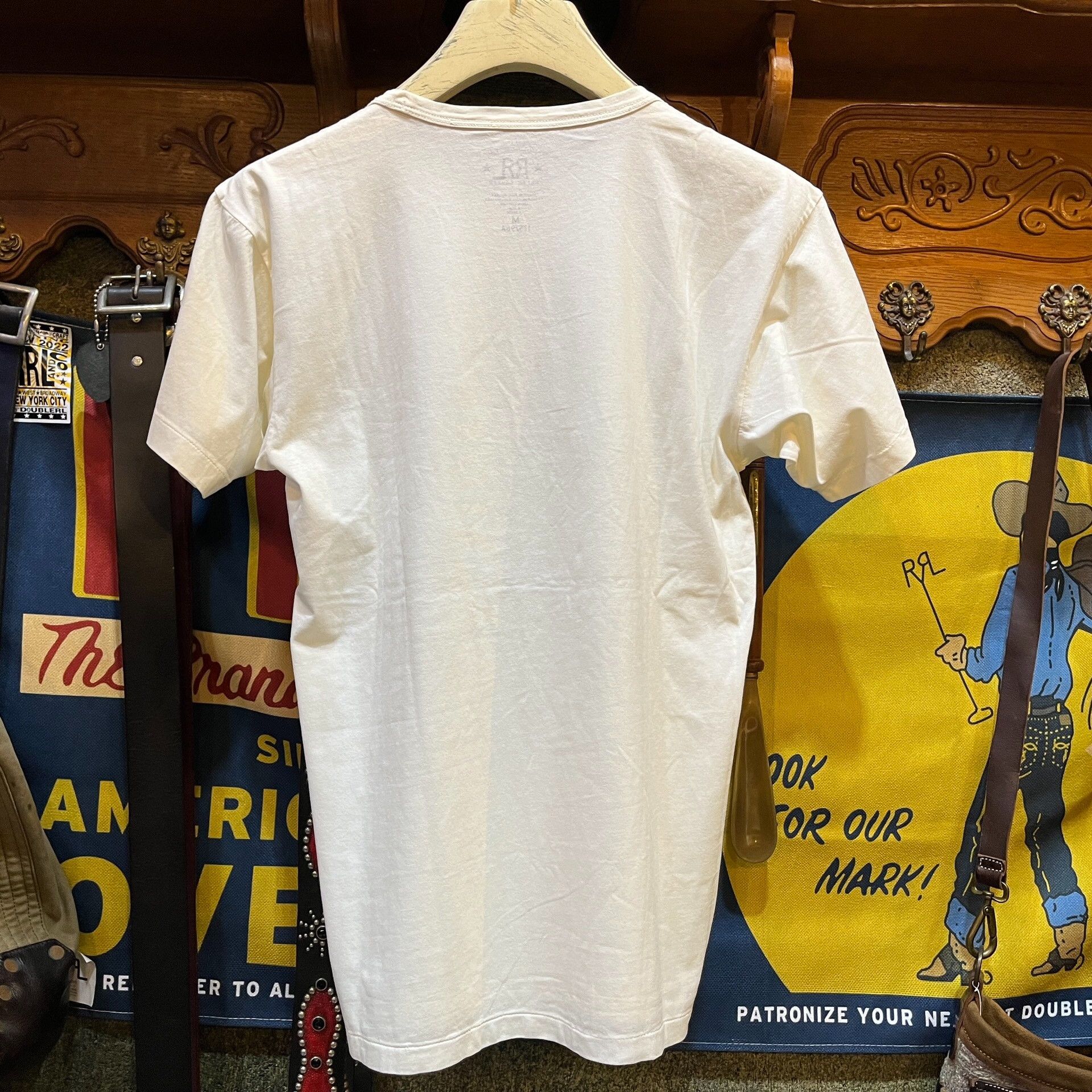 RRL Ralph Lauren RRL Double RL Ralph Lauren Short-Sleeve T-Shirt Size US M / EU 48-50 / 2 - 2 Thumbnail