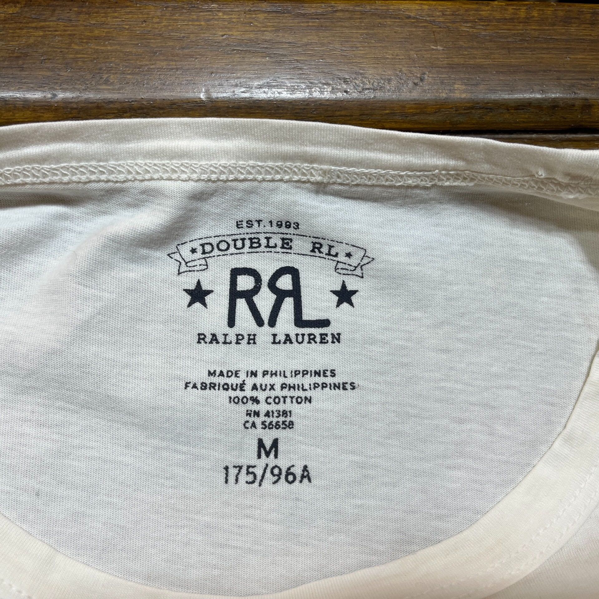 RRL Ralph Lauren RRL Double RL Ralph Lauren Short-Sleeve T-Shirt Size US M / EU 48-50 / 2 - 4 Thumbnail