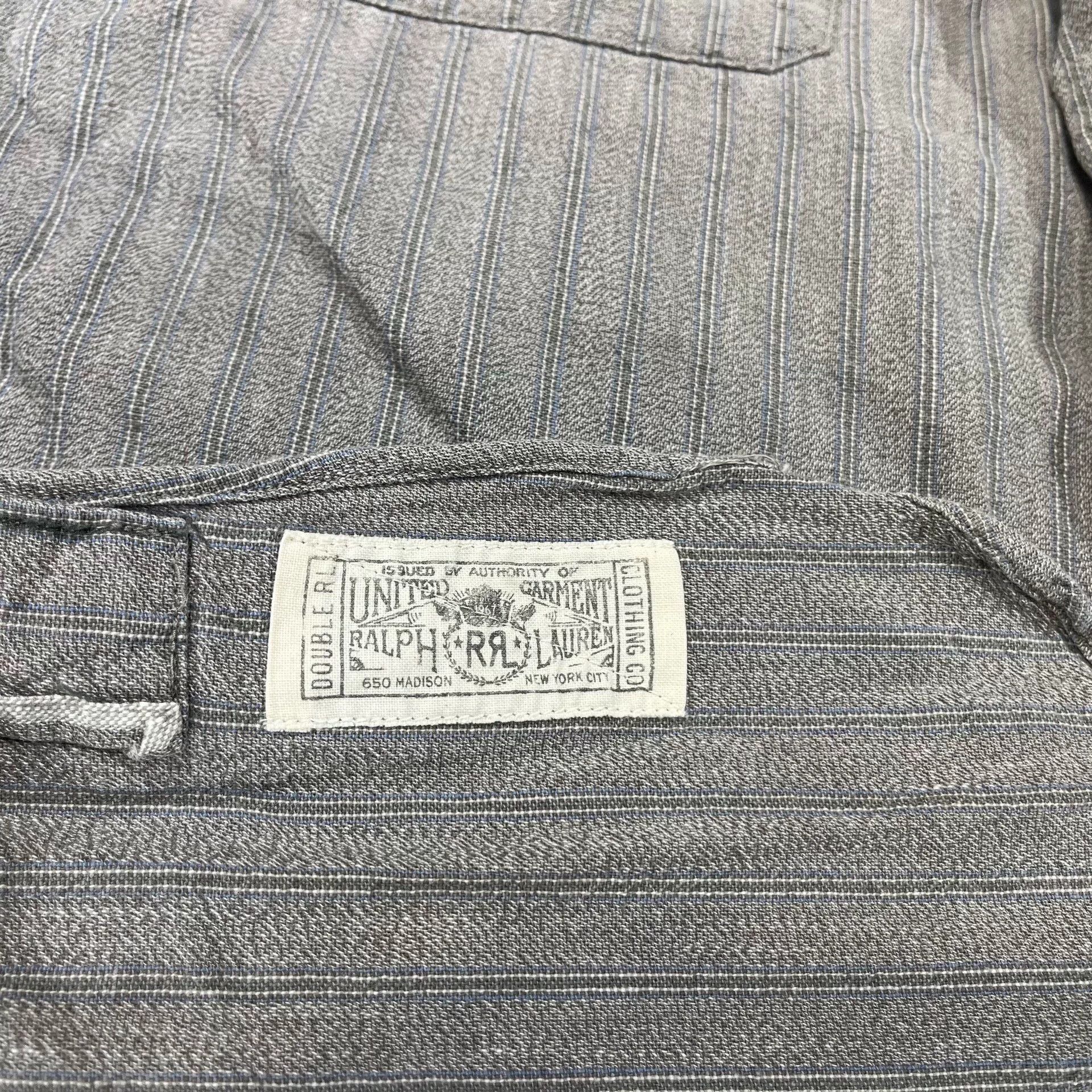 RRL Ralph Lauren RRL Double RL Striped Vintage Shirt Size US M / EU 48-50 / 2 - 7 Thumbnail