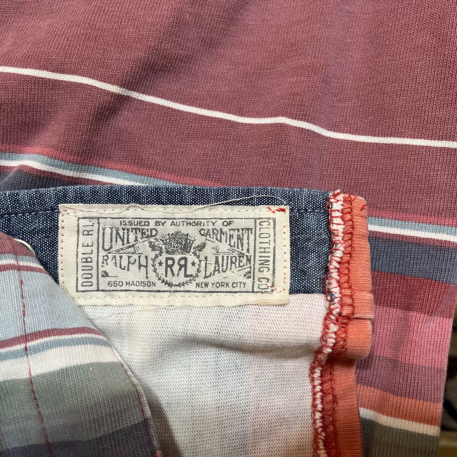 RRL Ralph Lauren RRL Rainbow Shirt Ralph Lauren Size US S / EU 44-46 / 1 - 5 Thumbnail