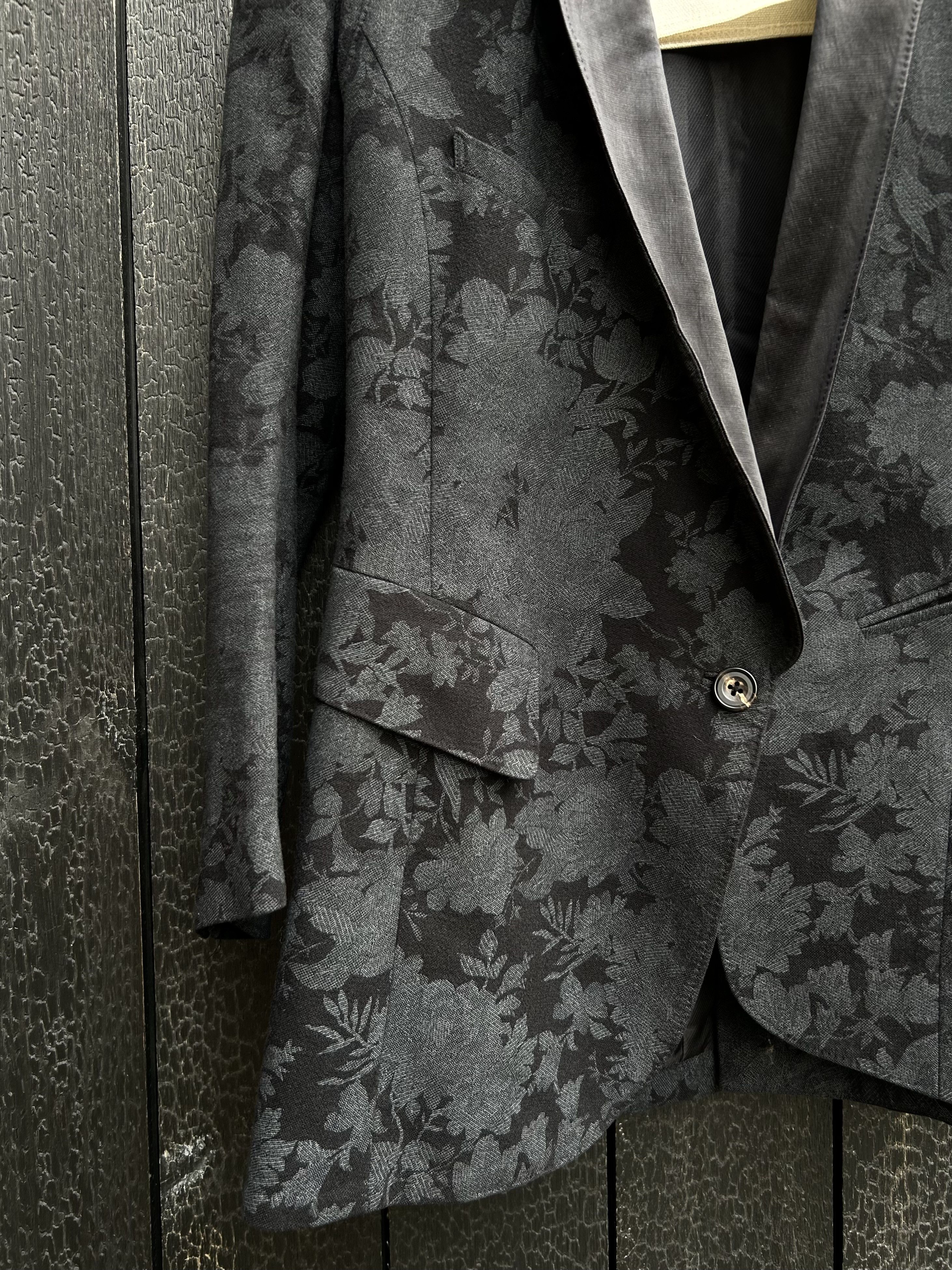 If Six Was Nine ifsixwasnine 00s Floral Asymmetric Blazer Size US XS / EU 42 / 0 - 2 Thumbnail